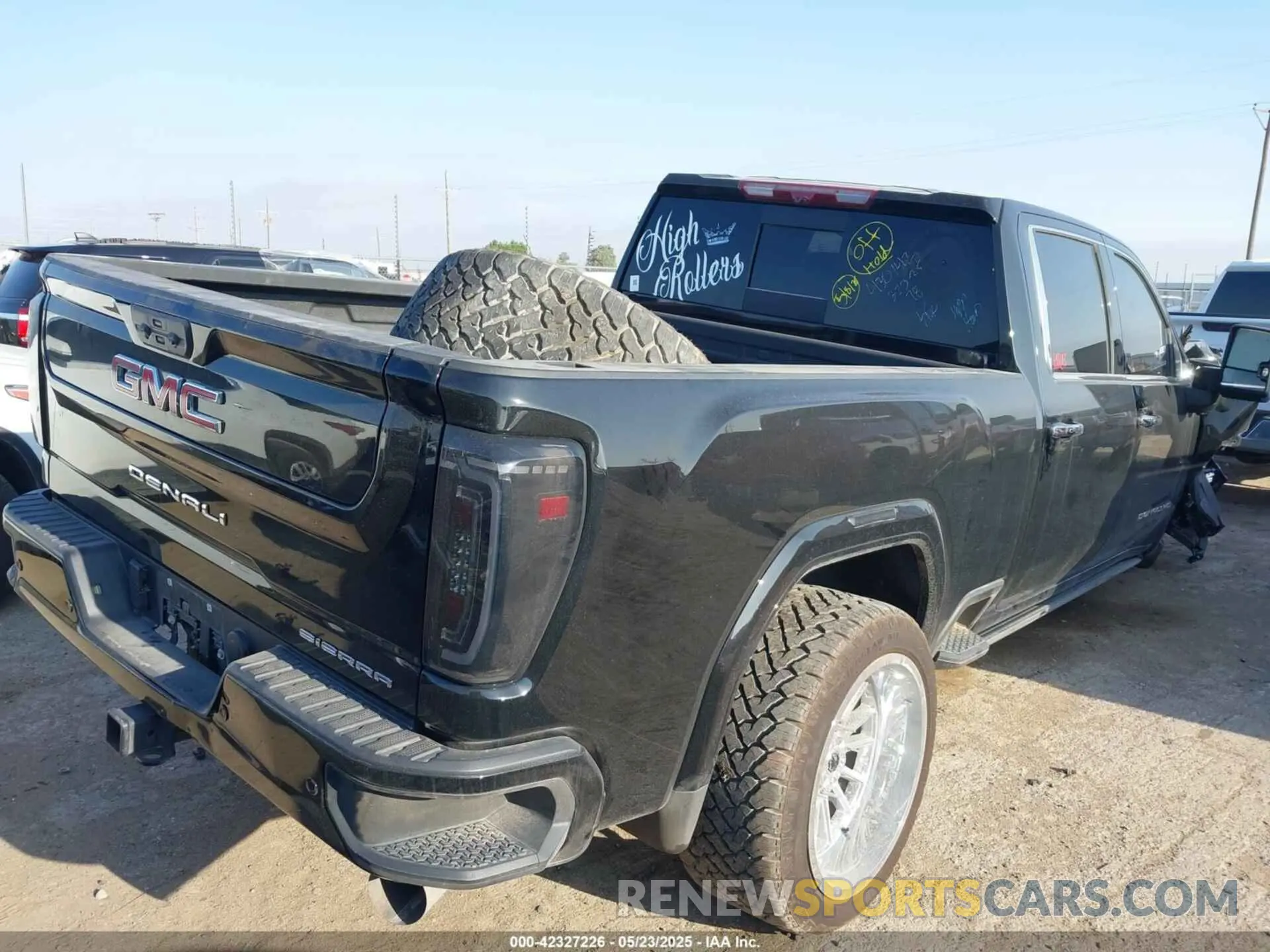 4 Photograph of a damaged car 1GT49REY9PF232646 GMC SIERRA 2500HD 2023