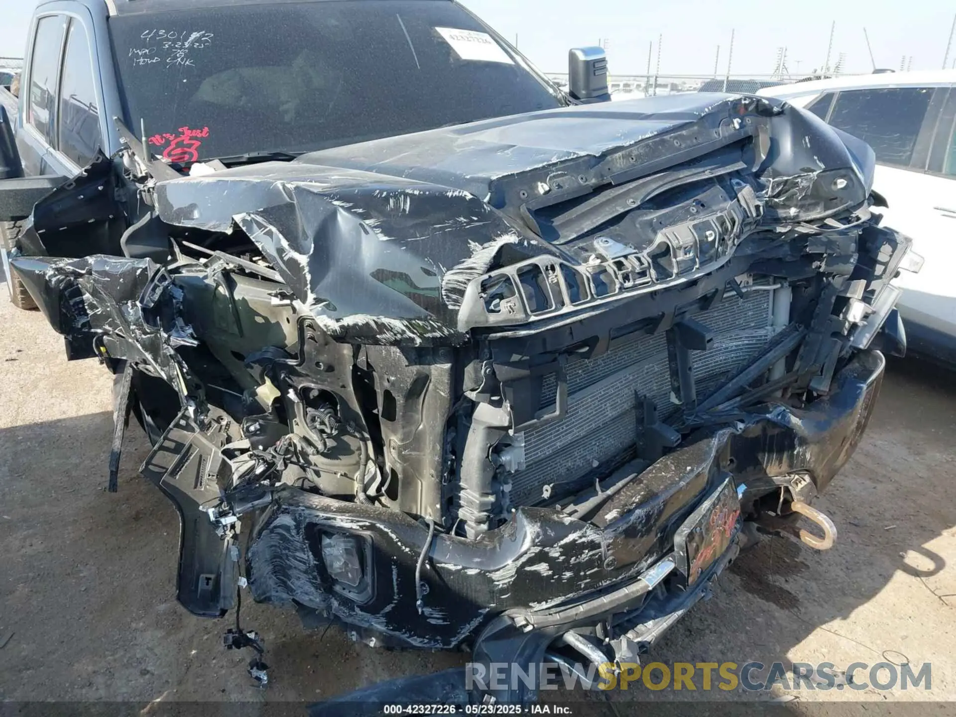 6 Photograph of a damaged car 1GT49REY9PF232646 GMC SIERRA 2500HD 2023
