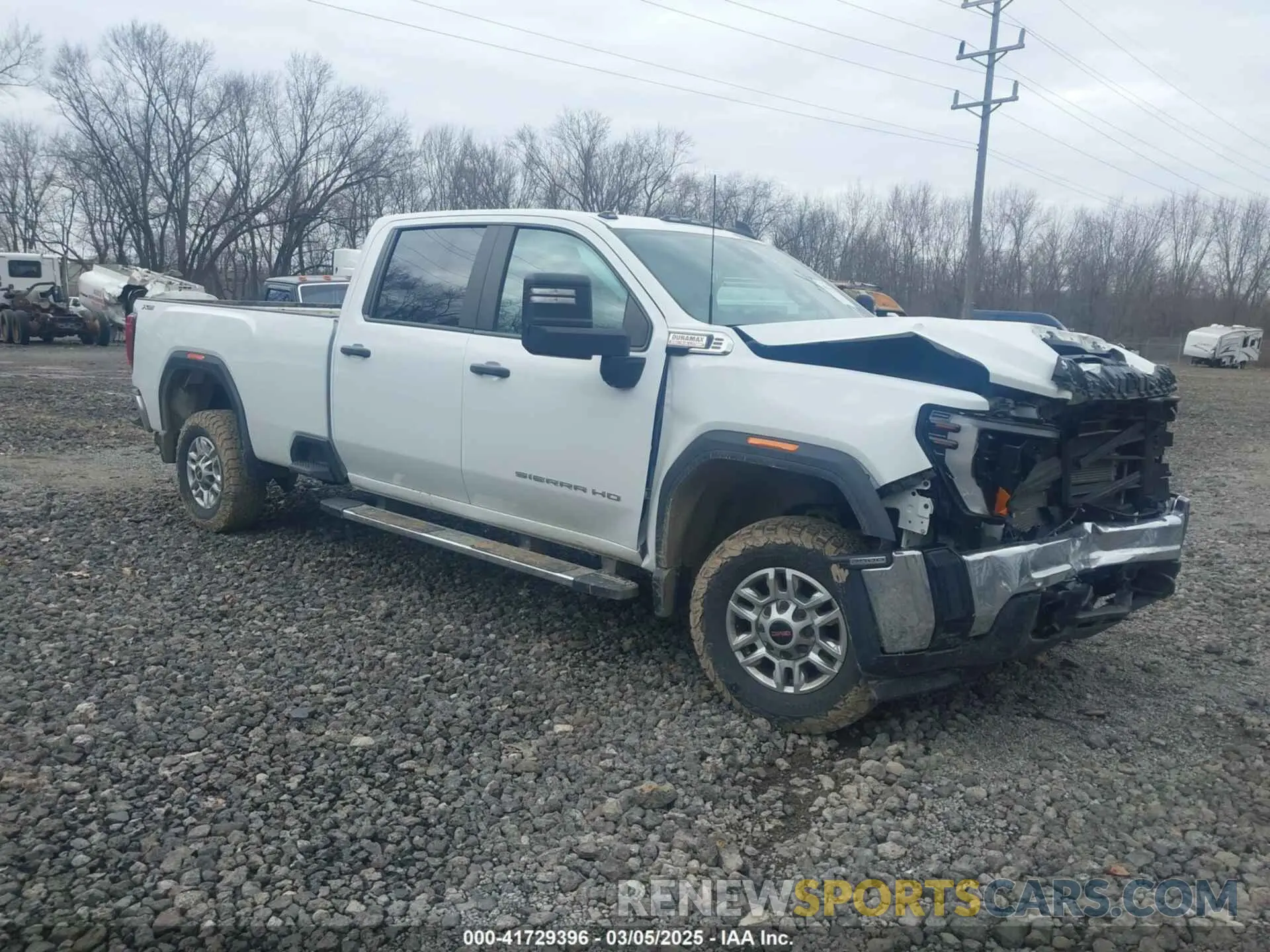 1 Photograph of a damaged car 1GT49LEY7RF154092 GMC SIERRA 2500HD 2024