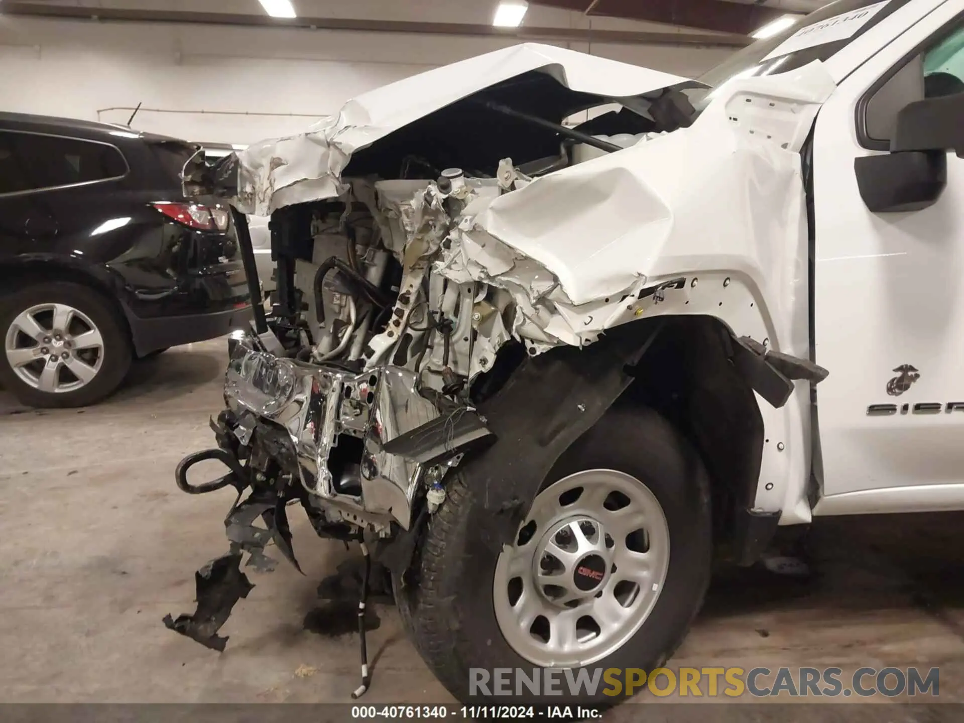 21 Photograph of a damaged car 1GT49LEY8RF171824 GMC SIERRA 2500HD 2024