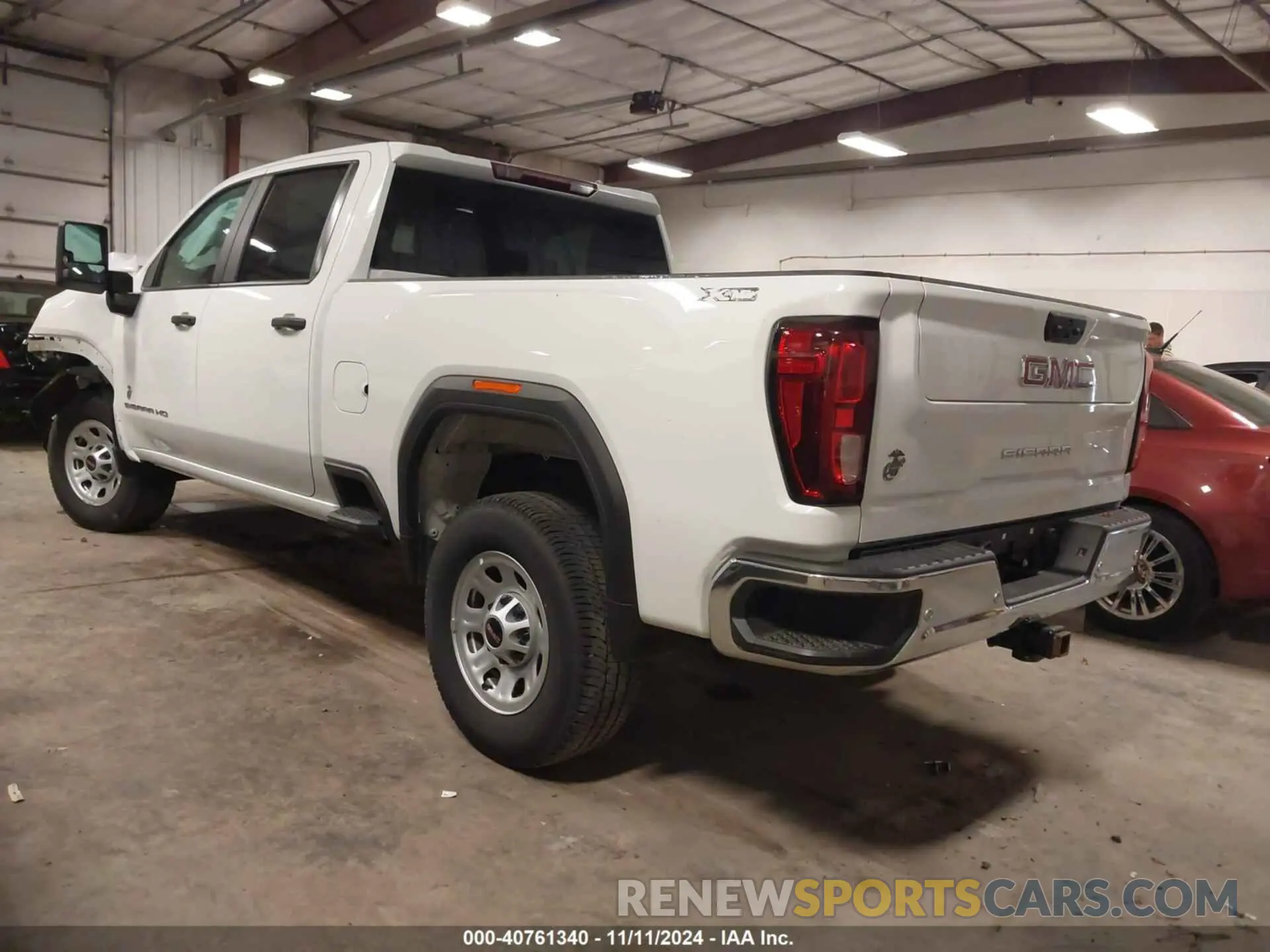 3 Photograph of a damaged car 1GT49LEY8RF171824 GMC SIERRA 2500HD 2024