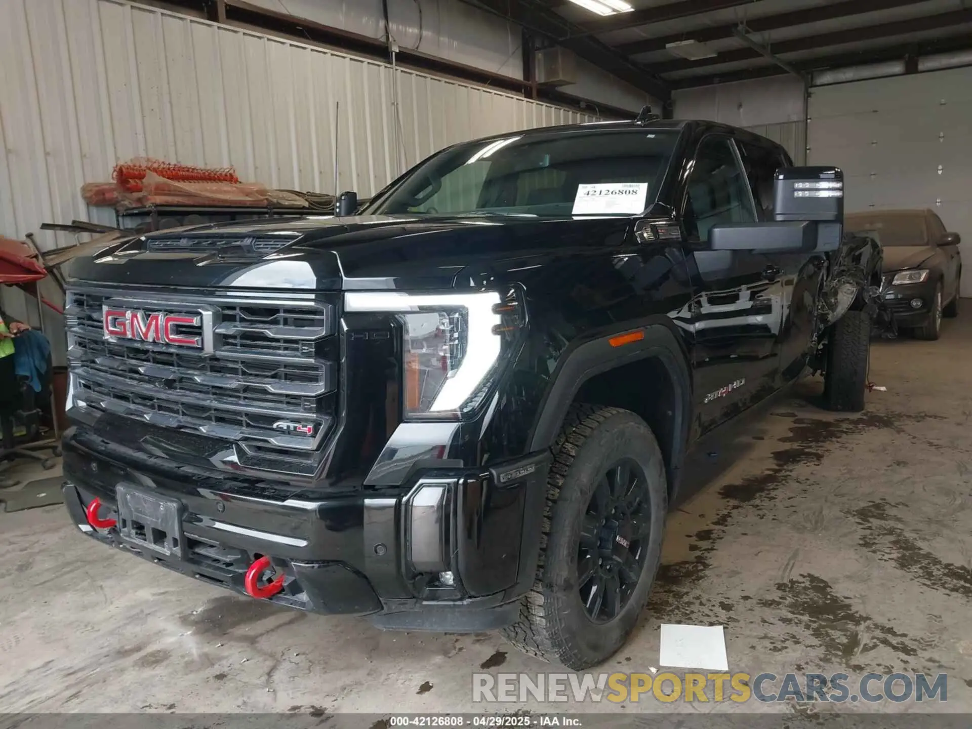 2 Photograph of a damaged car 1GT49PE77RF406518 GMC SIERRA 2500HD 2024