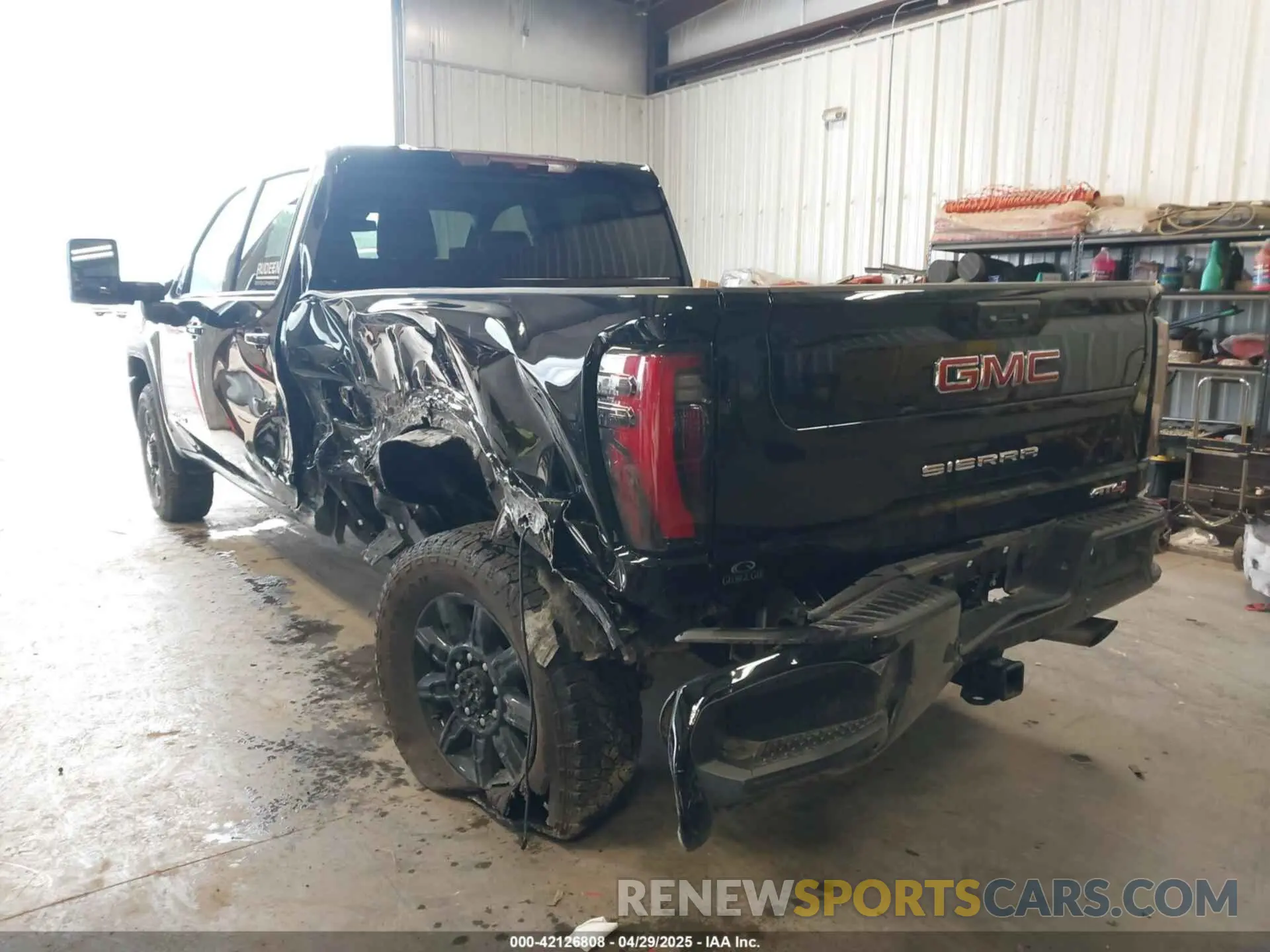3 Photograph of a damaged car 1GT49PE77RF406518 GMC SIERRA 2500HD 2024