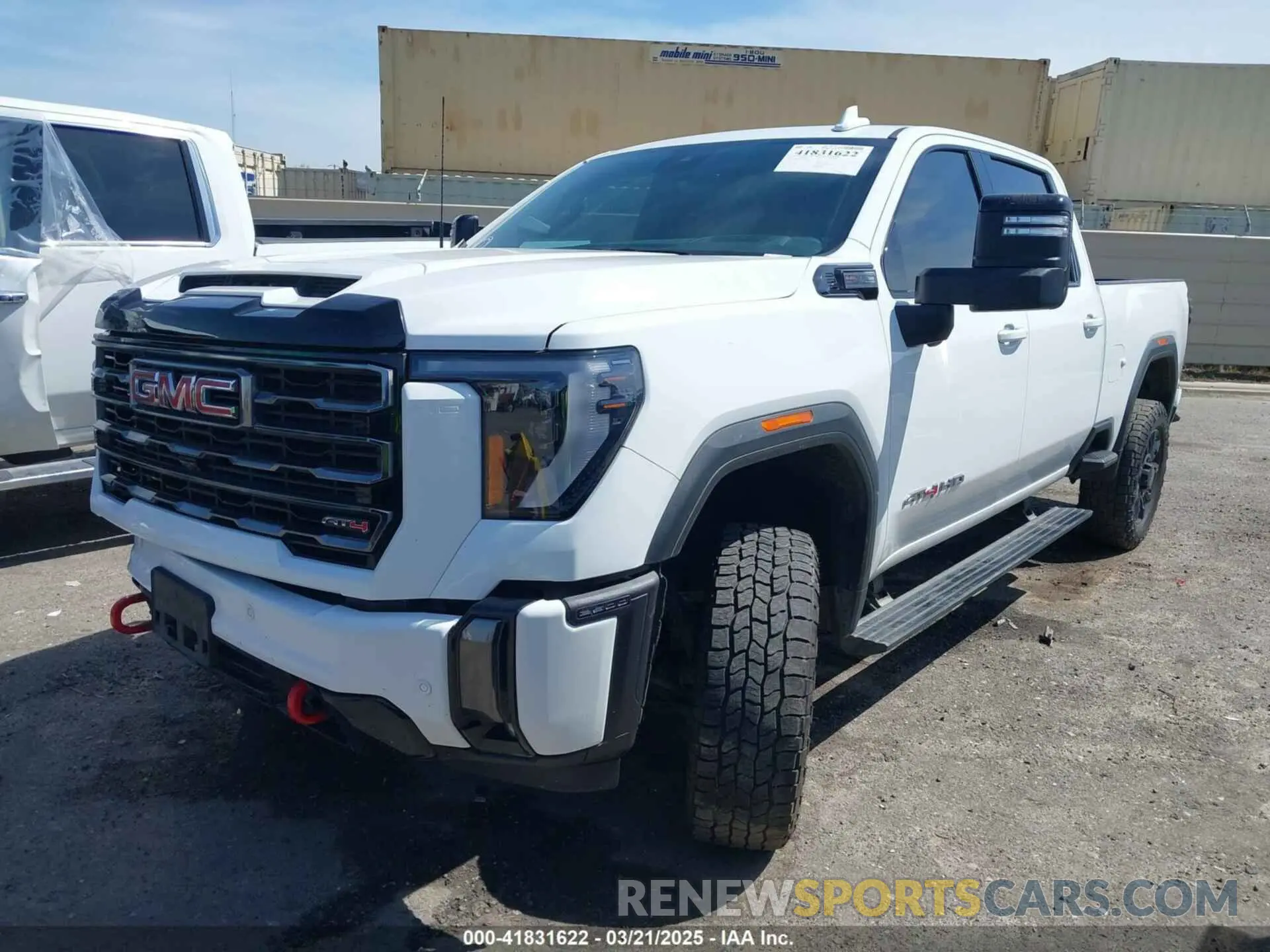 2 Photograph of a damaged car 1GT49PE79RF243287 GMC SIERRA 2500HD 2024
