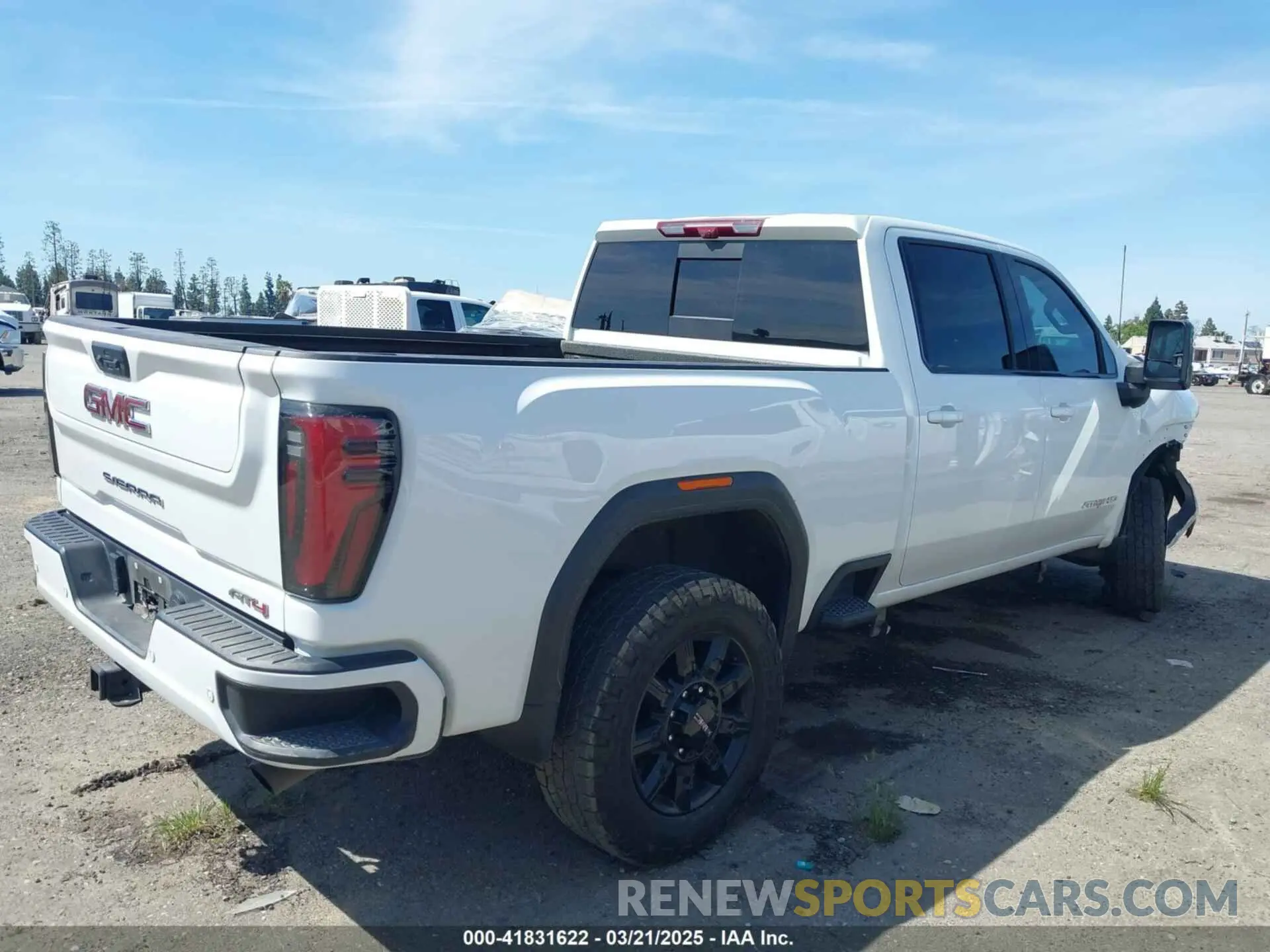 4 Photograph of a damaged car 1GT49PE79RF243287 GMC SIERRA 2500HD 2024