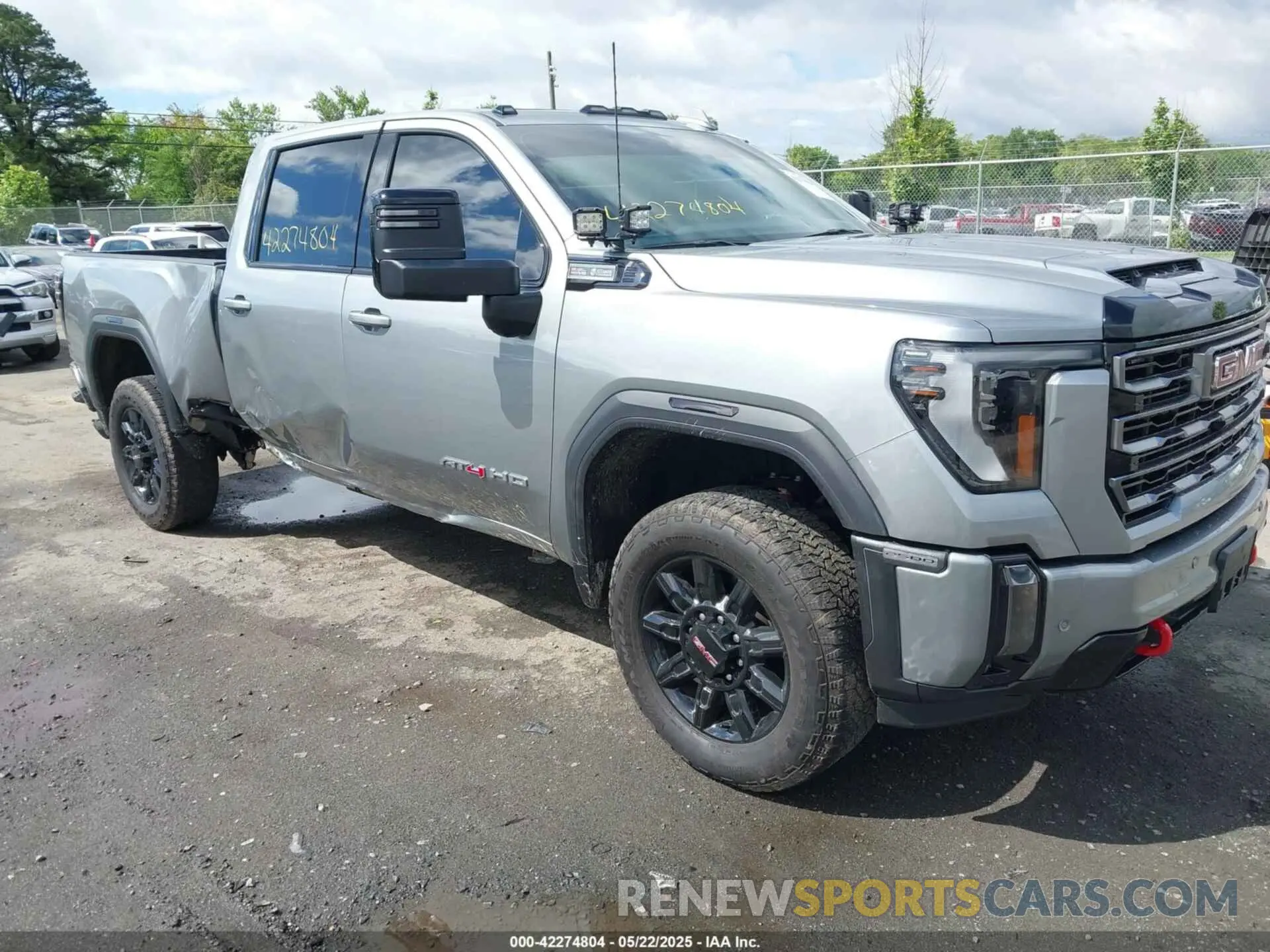 1 Photograph of a damaged car 1GT49PE79RF403426 GMC SIERRA 2500HD 2024