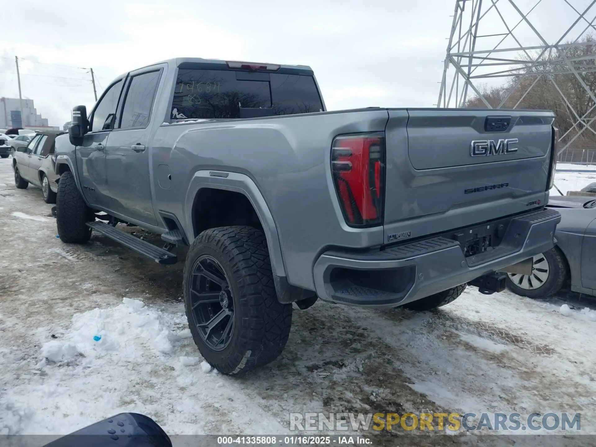 3 Photograph of a damaged car 1GT49PEY7RF146811 GMC SIERRA 2500HD 2024