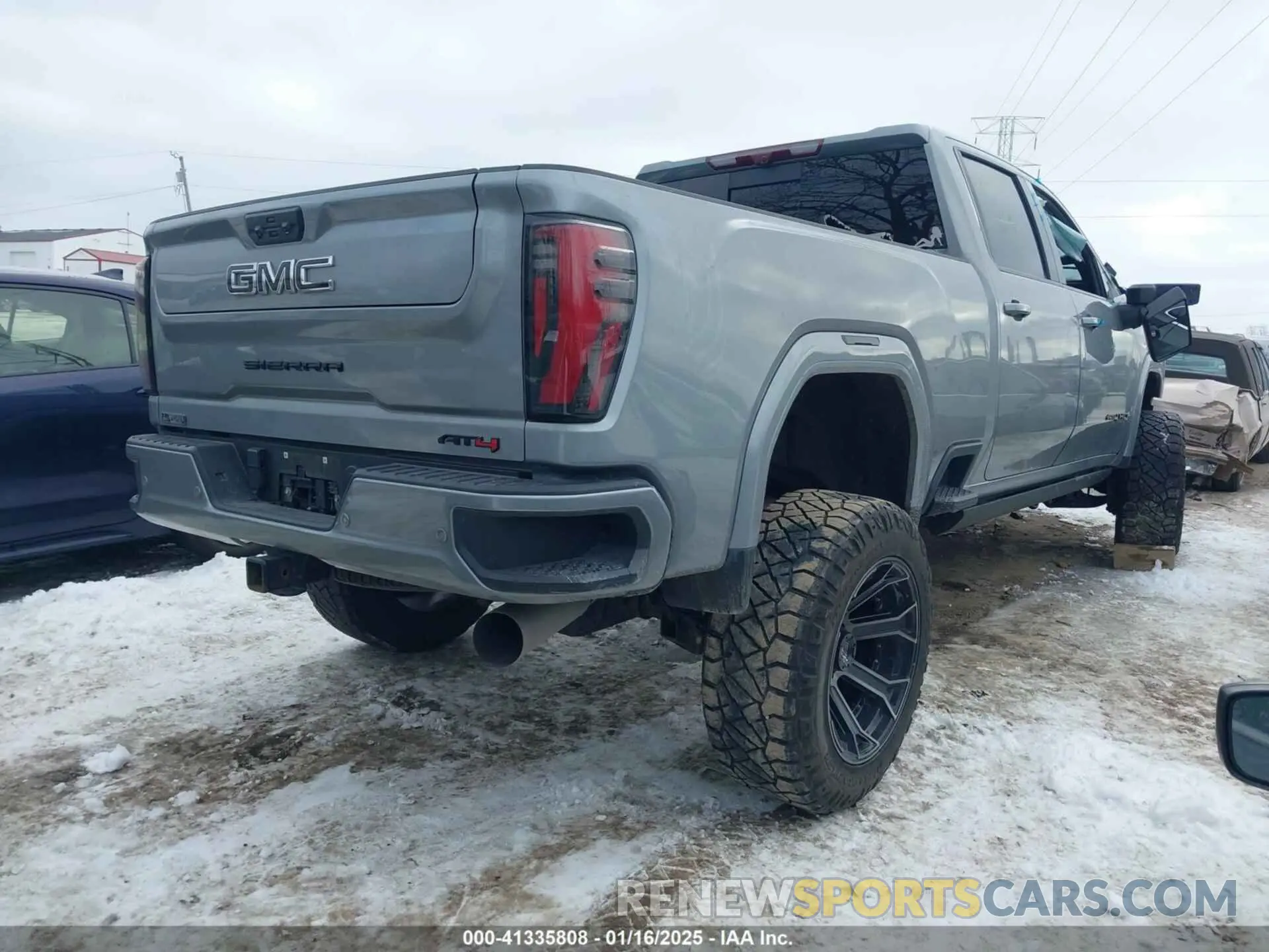 4 Photograph of a damaged car 1GT49PEY7RF146811 GMC SIERRA 2500HD 2024