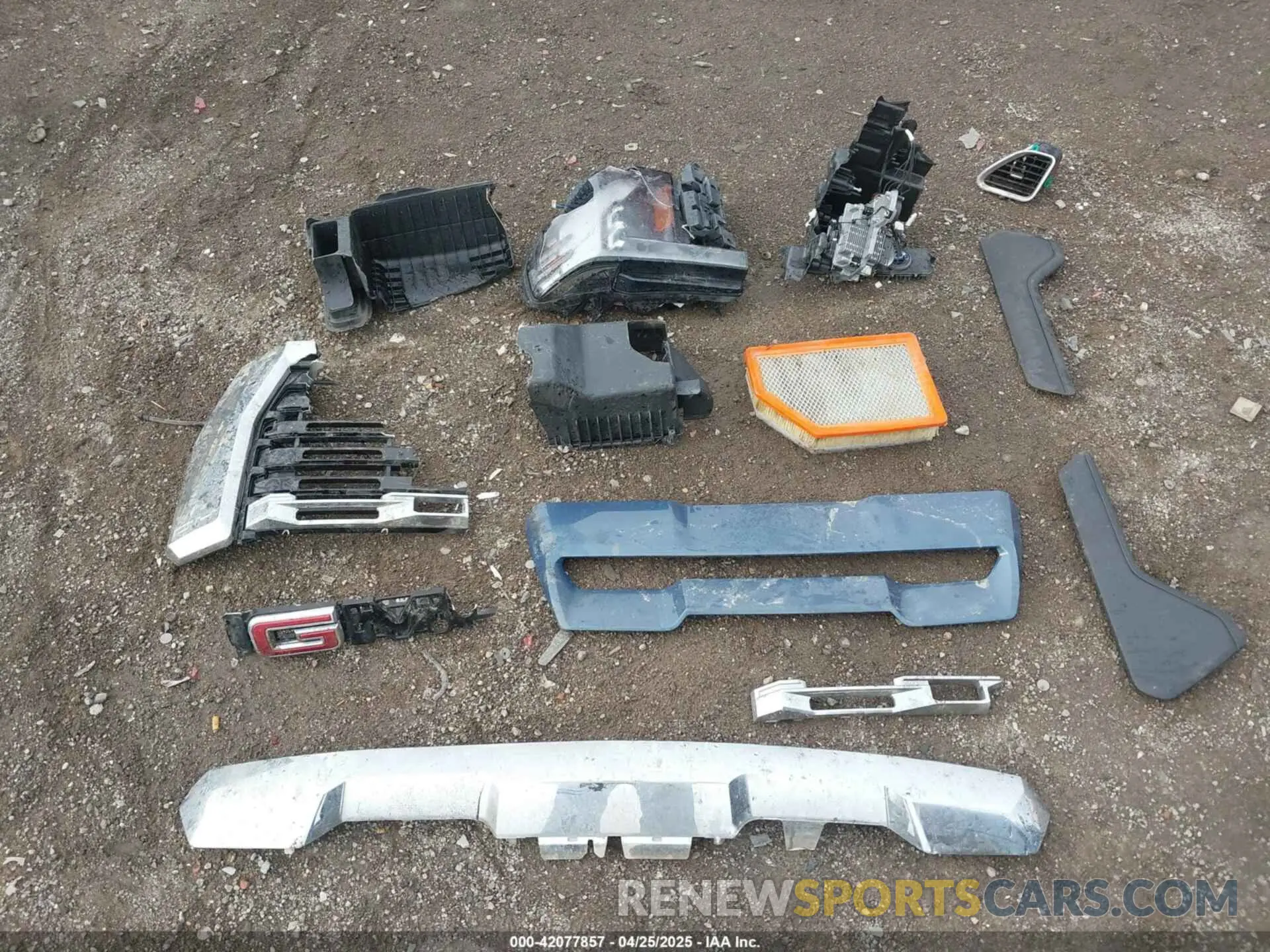 11 Photograph of a damaged car 1GT49REY3RF270800 GMC SIERRA 2500HD 2024