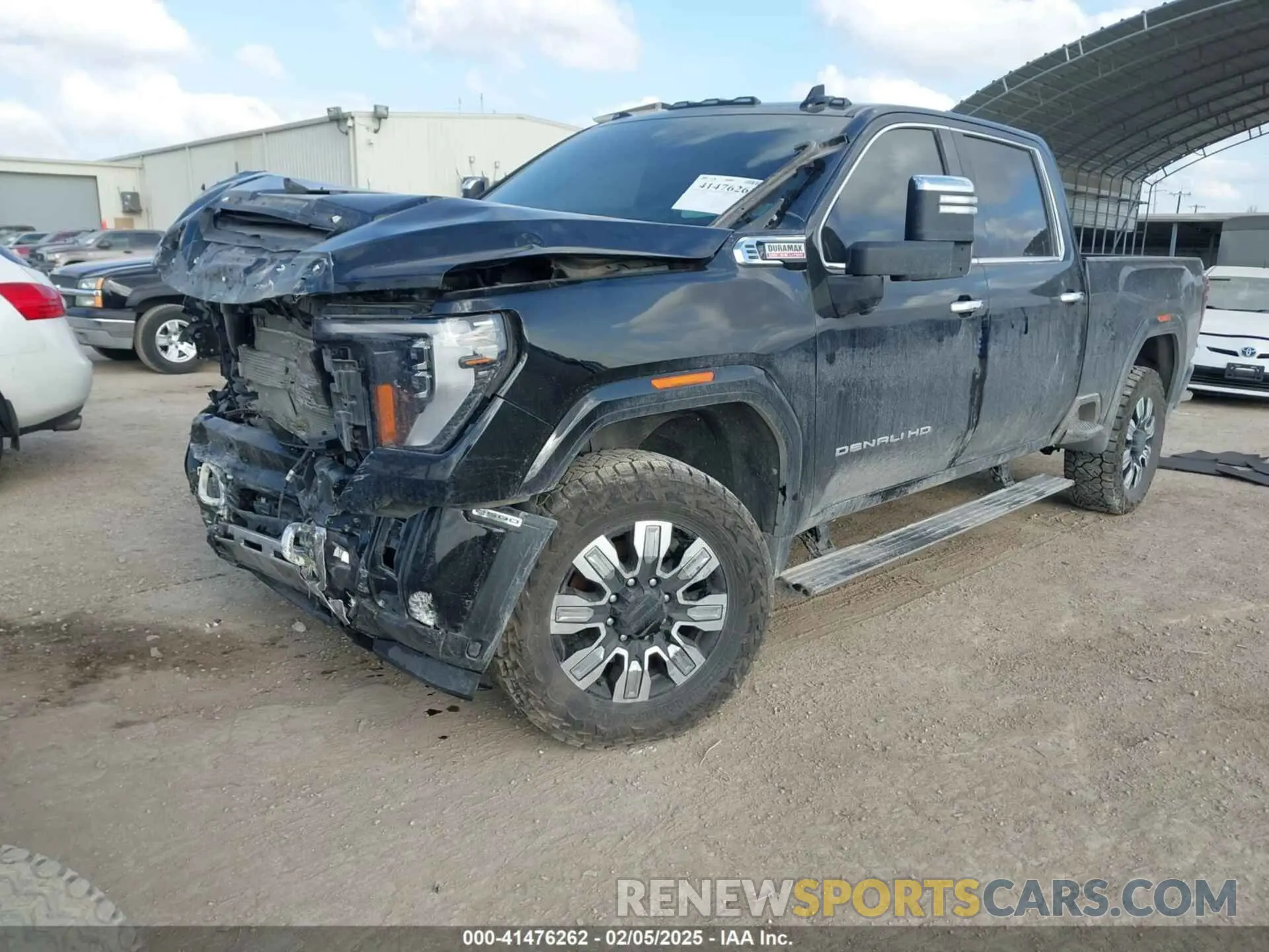 2 Photograph of a damaged car 1GT49REY5RF357615 GMC SIERRA 2500HD 2024
