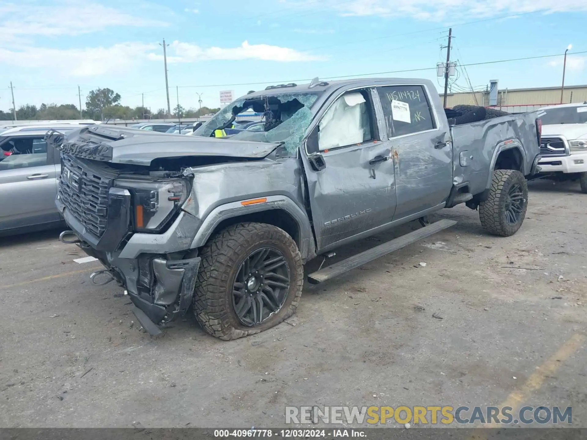 2 Photograph of a damaged car 1GT49XEY1RF186236 GMC SIERRA 2500HD 2024