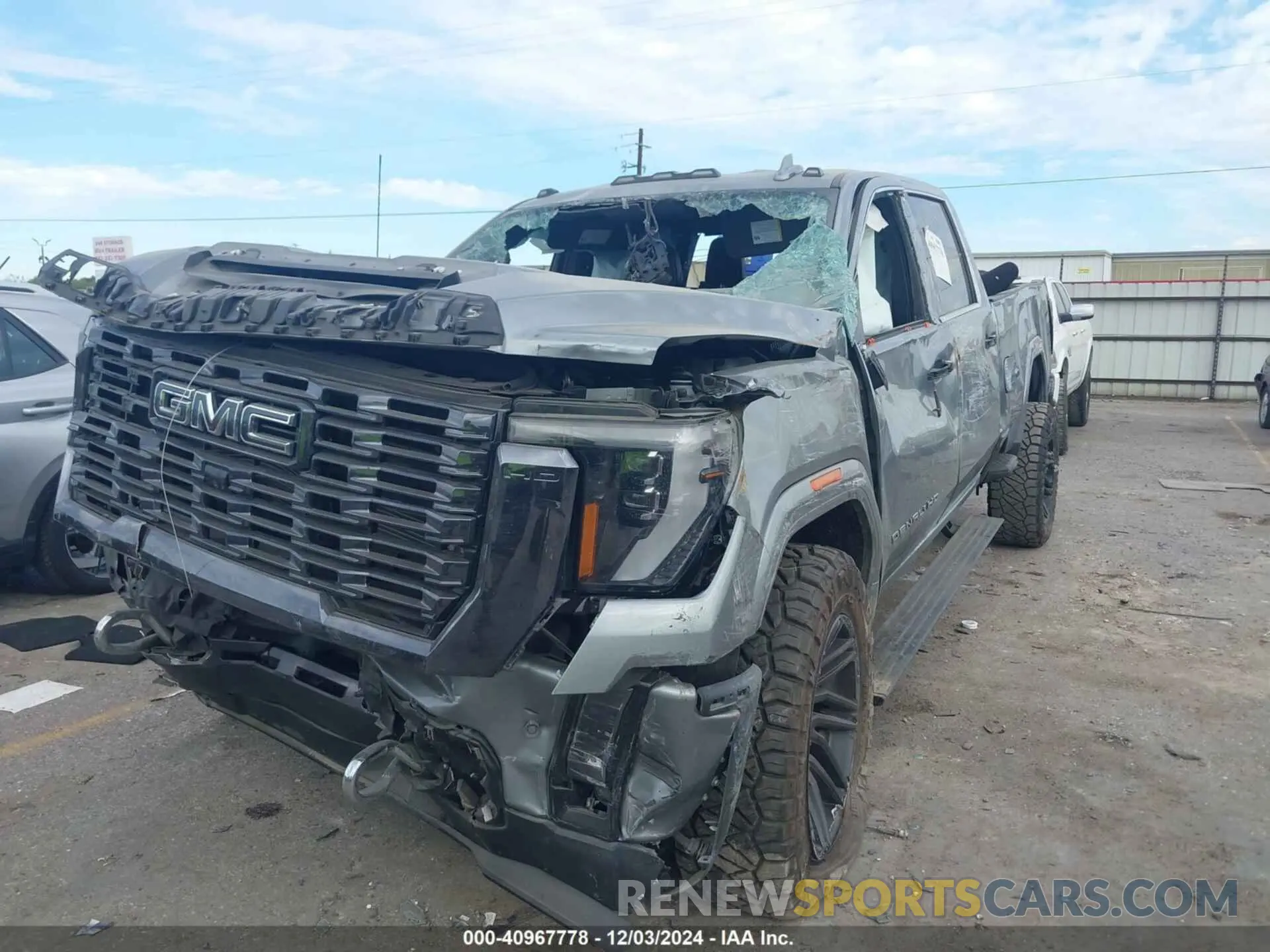 6 Photograph of a damaged car 1GT49XEY1RF186236 GMC SIERRA 2500HD 2024