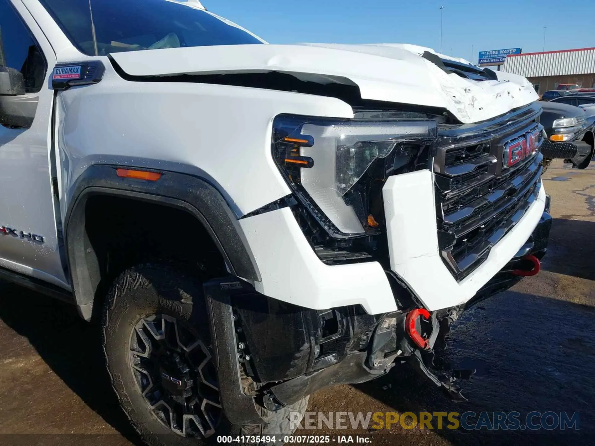 11 Photograph of a damaged car 1GT49ZEY4RF394963 GMC SIERRA 2500HD 2024