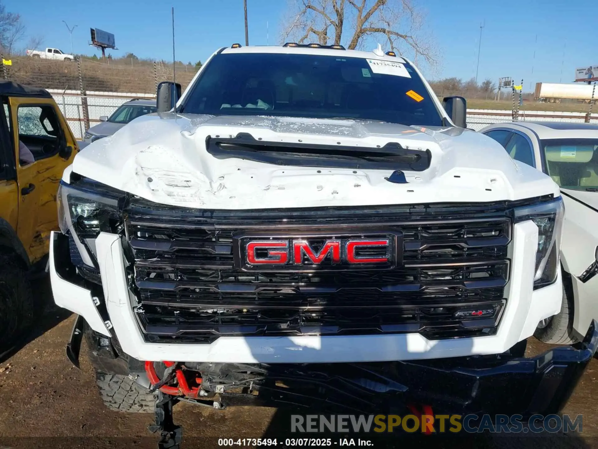 12 Photograph of a damaged car 1GT49ZEY4RF394963 GMC SIERRA 2500HD 2024