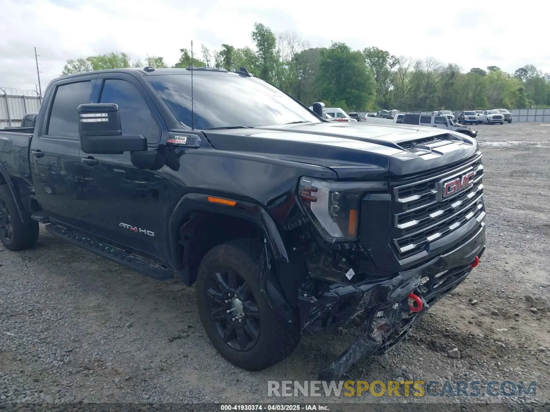 6 Photograph of a damaged car 1GT4UPEY0SF185177 GMC SIERRA 2500HD 2025