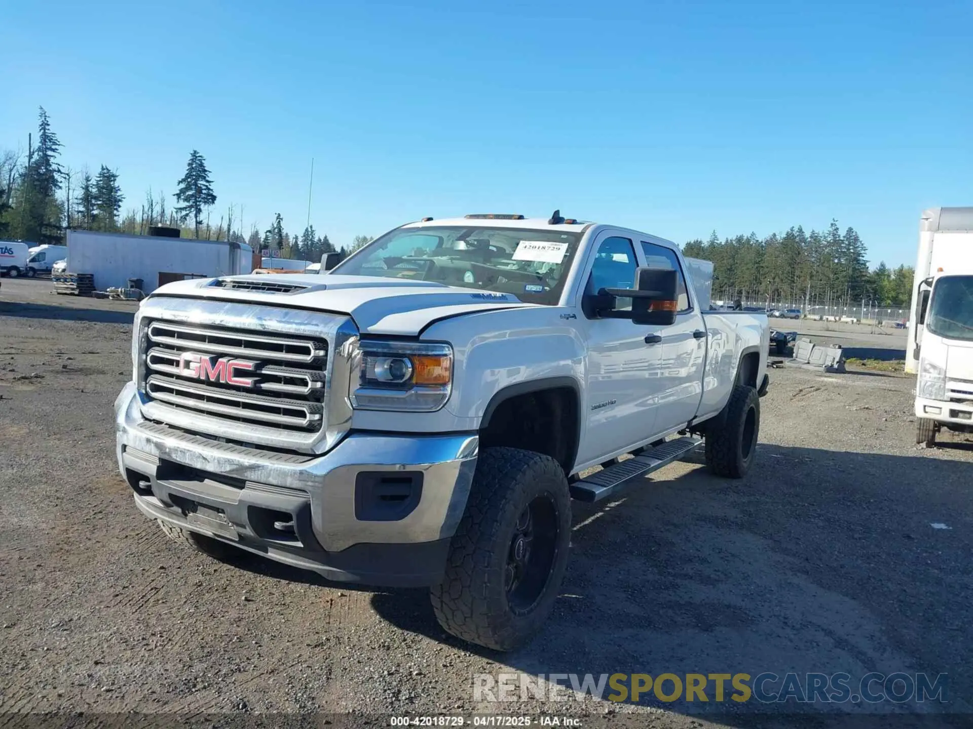 2 Photograph of a damaged car 1GT42TCYXKF229445 GMC SIERRA 3500HD 2019