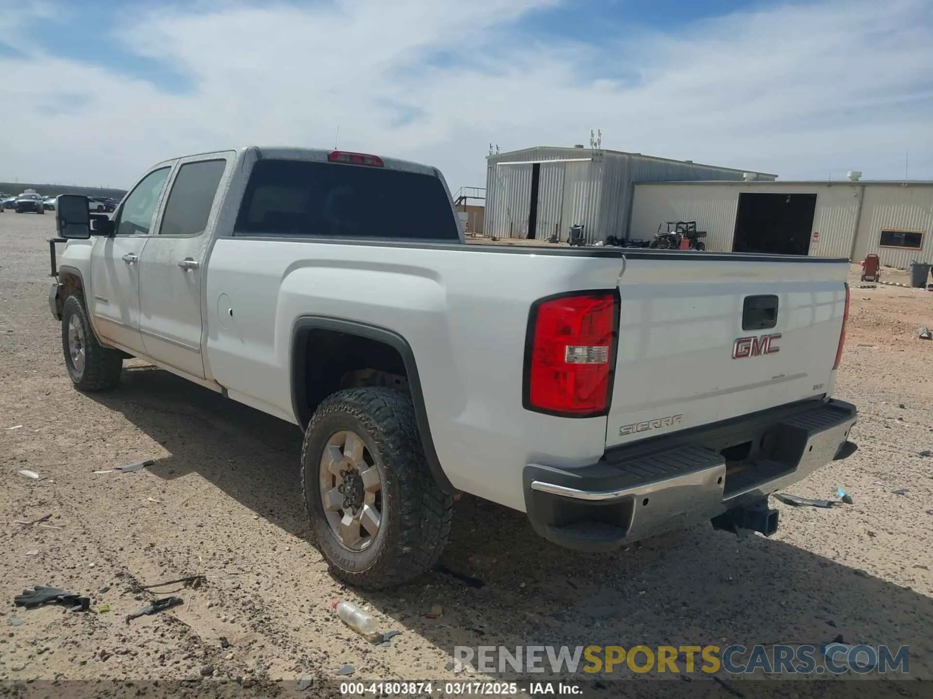 3 Photograph of a damaged car 1GT42VCGXKF275215 GMC SIERRA 3500HD 2019