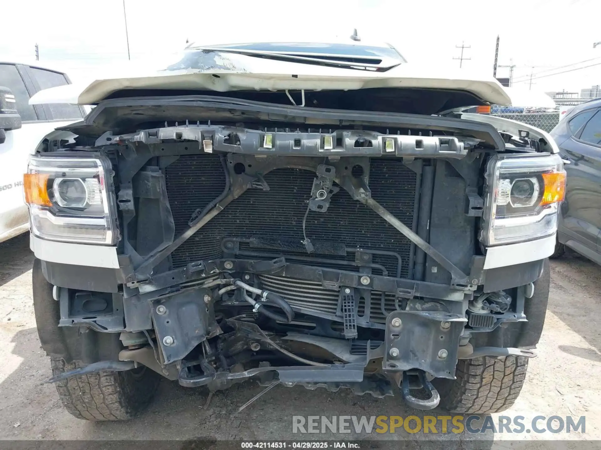 11 Photograph of a damaged car 1GT42VCY1KF152542 GMC SIERRA 3500HD 2019