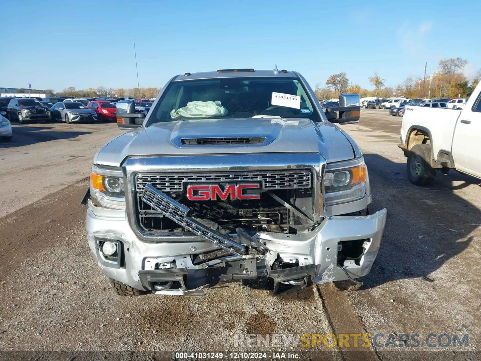 12 Photograph of a damaged car 1GT42WEY9KF109635 GMC SIERRA 3500HD 2019