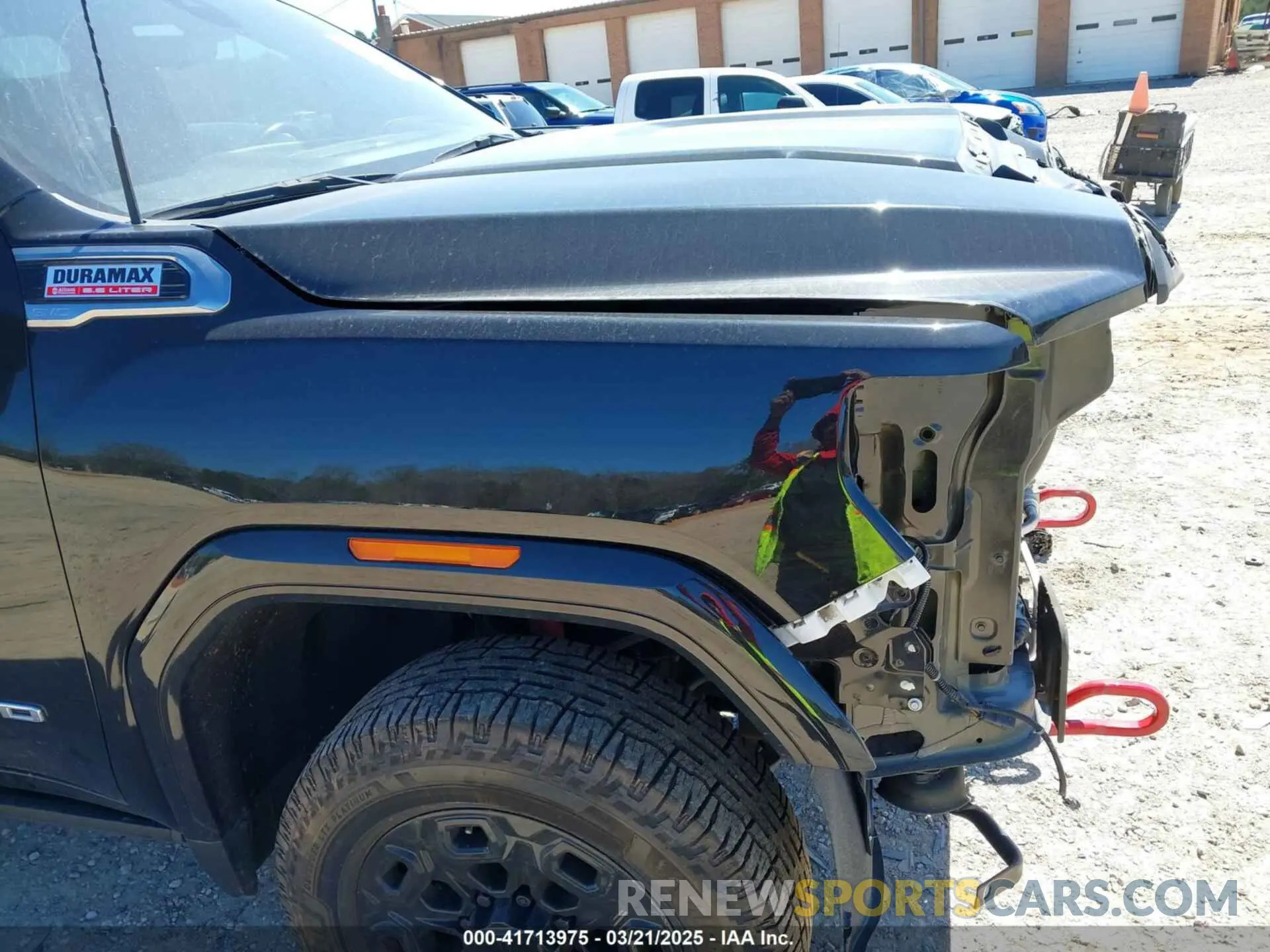18 Photograph of a damaged car 1GT49VEY8MF272463 GMC SIERRA 3500HD 2021