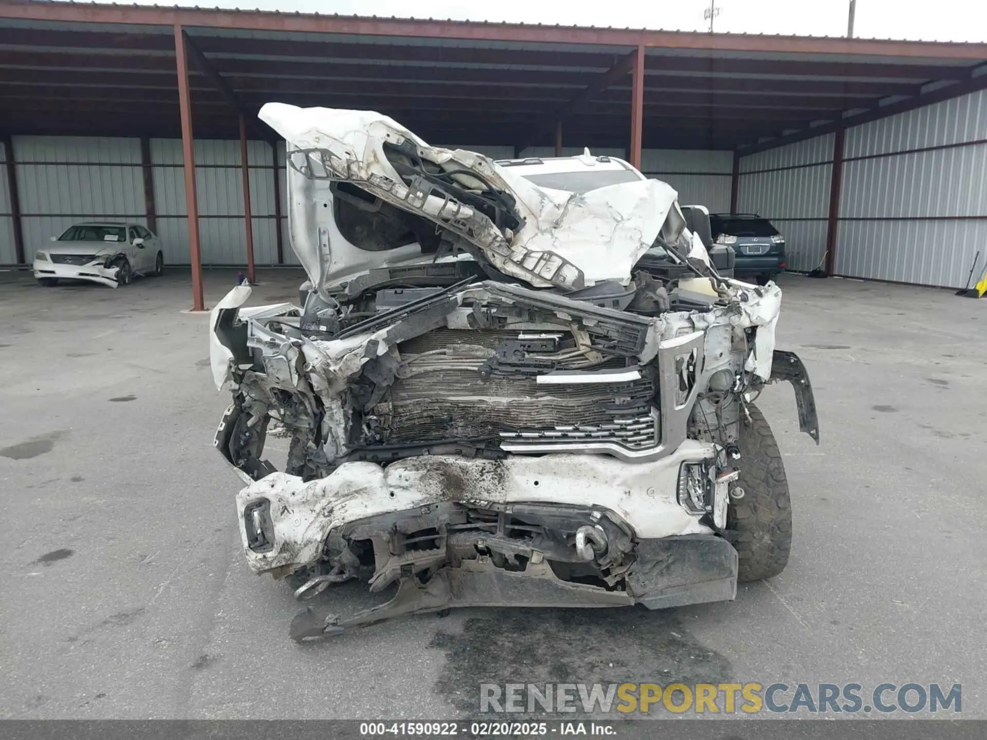 10 Photograph of a damaged car 1GT49WEY7MF181559 GMC SIERRA 3500HD 2021