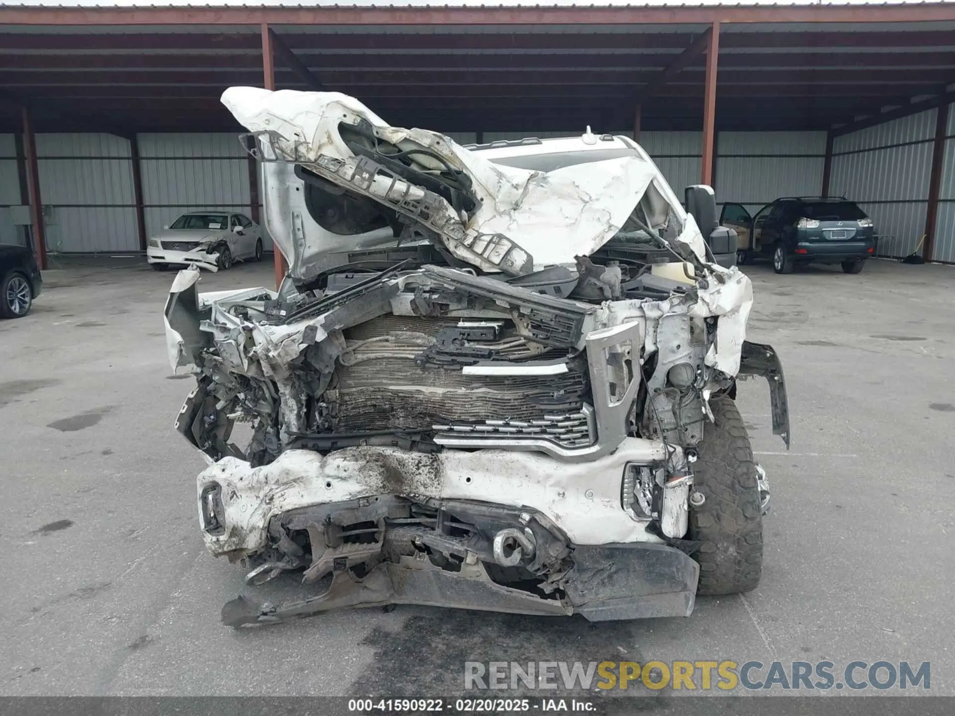 14 Photograph of a damaged car 1GT49WEY7MF181559 GMC SIERRA 3500HD 2021