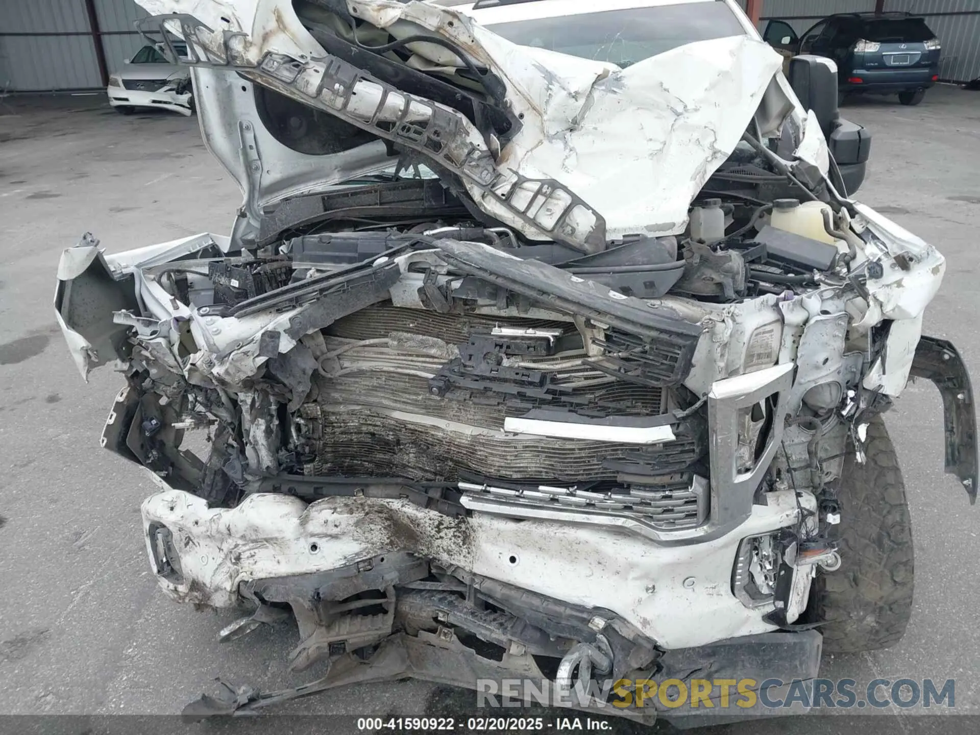9 Photograph of a damaged car 1GT49WEY7MF181559 GMC SIERRA 3500HD 2021