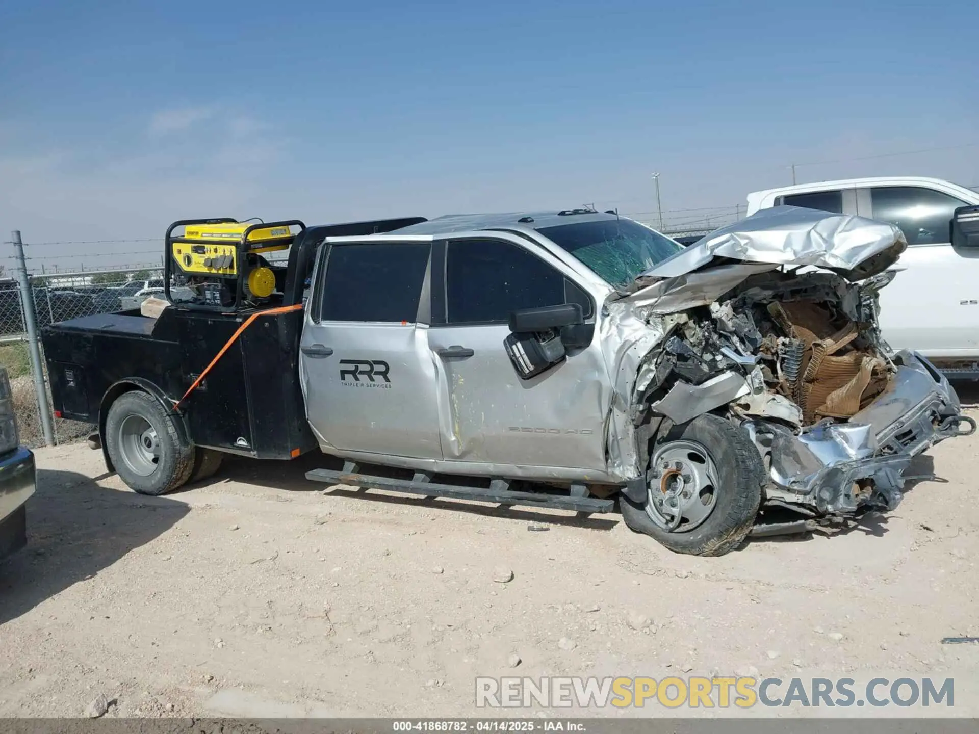 13 Photograph of a damaged car 1GT49SEY2PF232155 GMC SIERRA 3500HD 2023