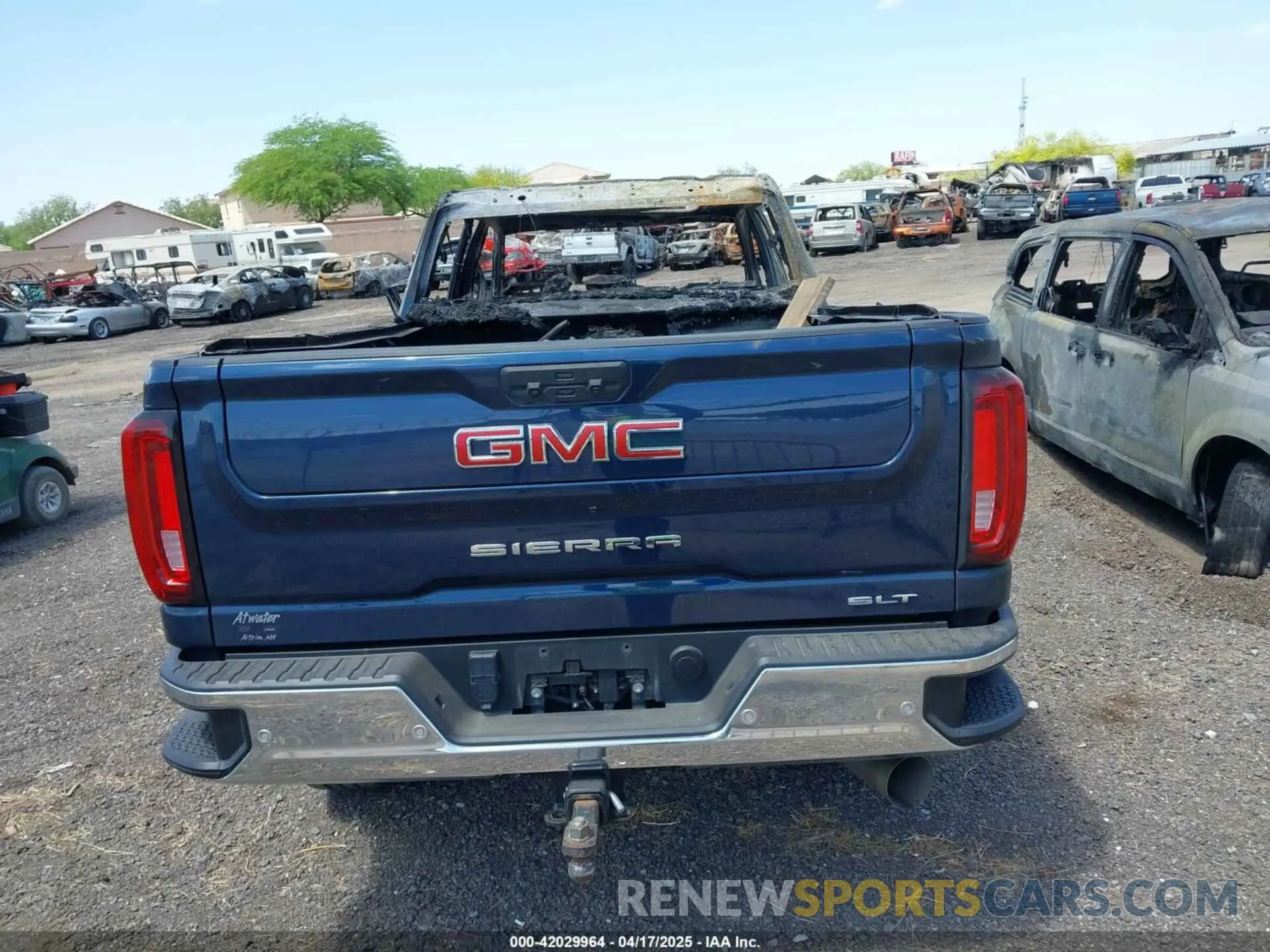 8 Photograph of a damaged car 1GT49UEY8PF153696 GMC SIERRA 3500HD 2023