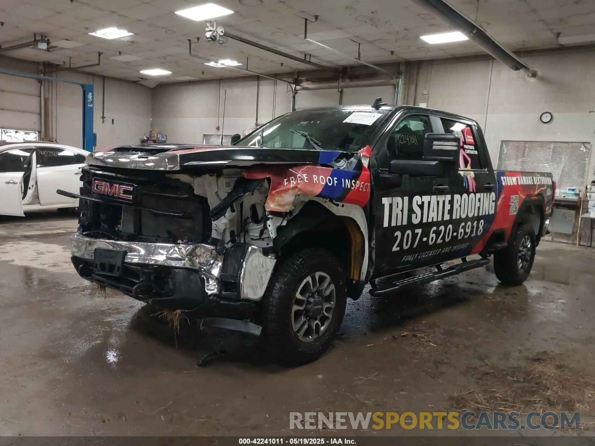 2 Photograph of a damaged car 1GT49SE75RF337217 GMC SIERRA 3500HD 2024