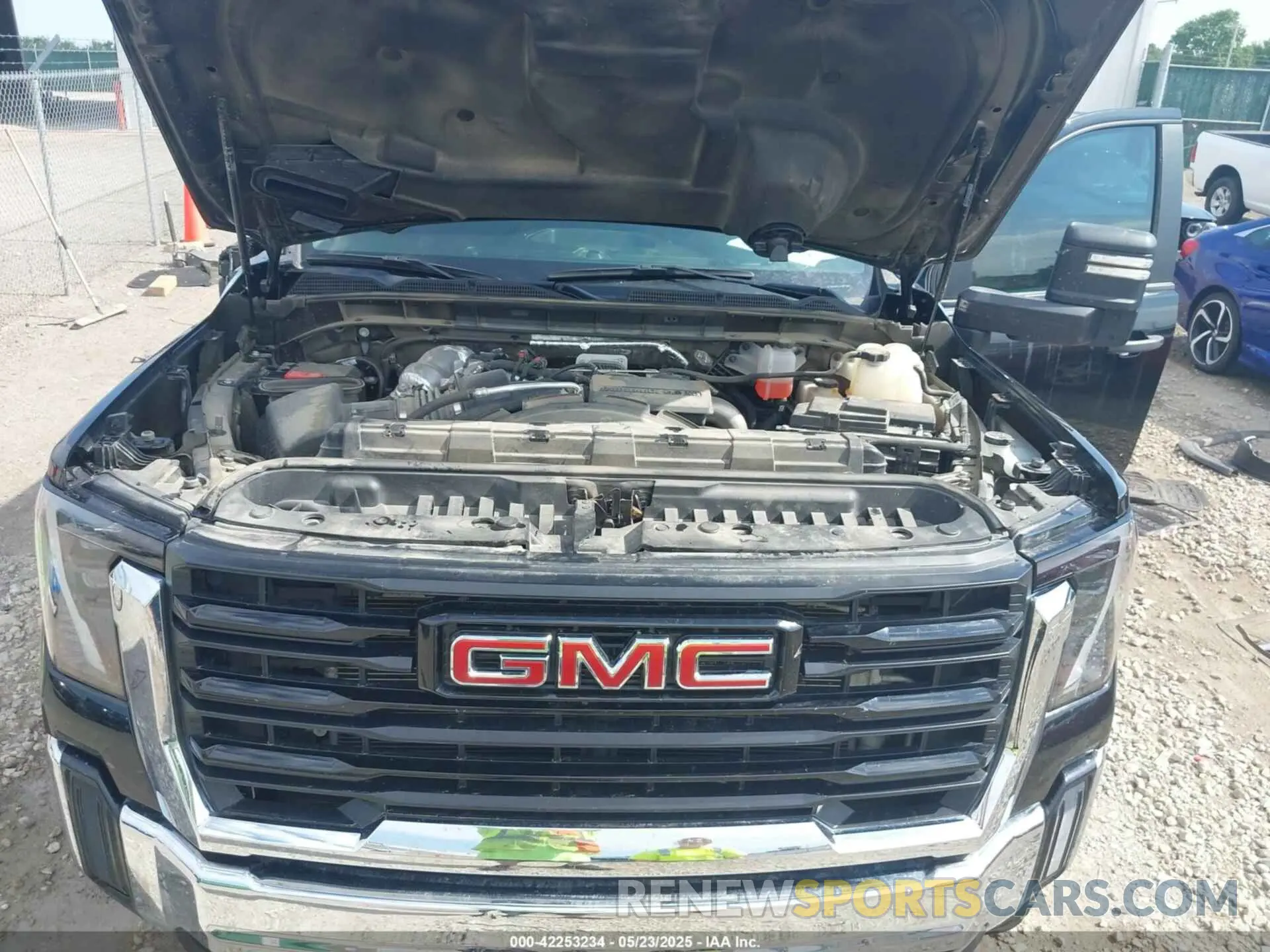 9 Photograph of a damaged car 1GT49SEY0RF202980 GMC SIERRA 3500HD 2024