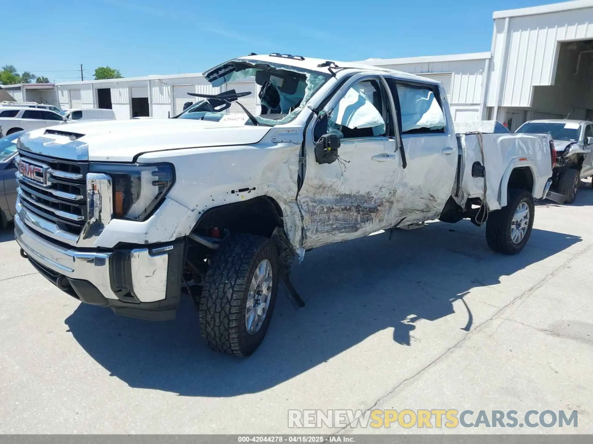 2 Photograph of a damaged car 1GT49TE72RF241468 GMC SIERRA 3500HD 2024