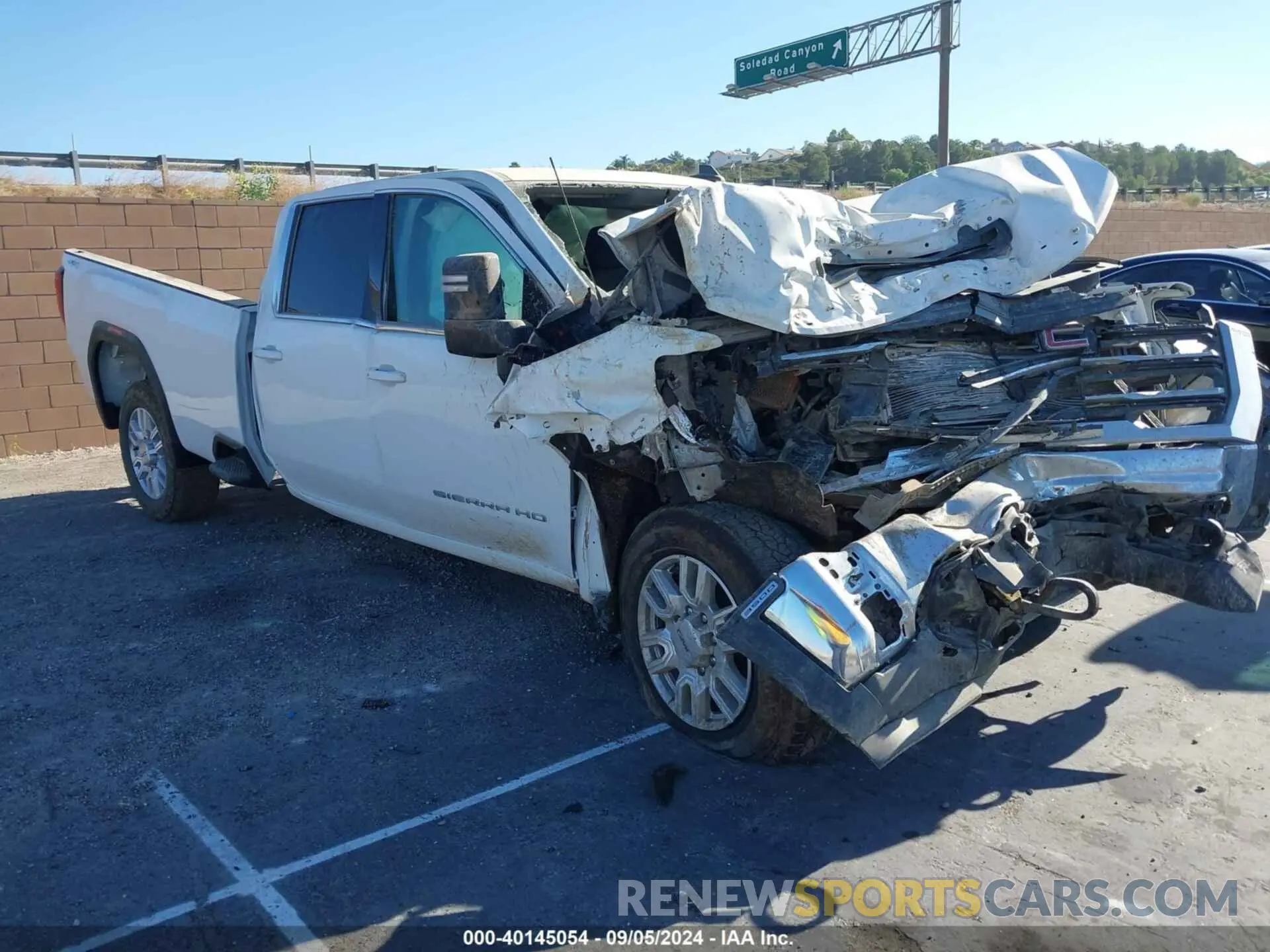1 Photograph of a damaged car 1GT49TEY4RF361362 GMC SIERRA 3500HD 2024