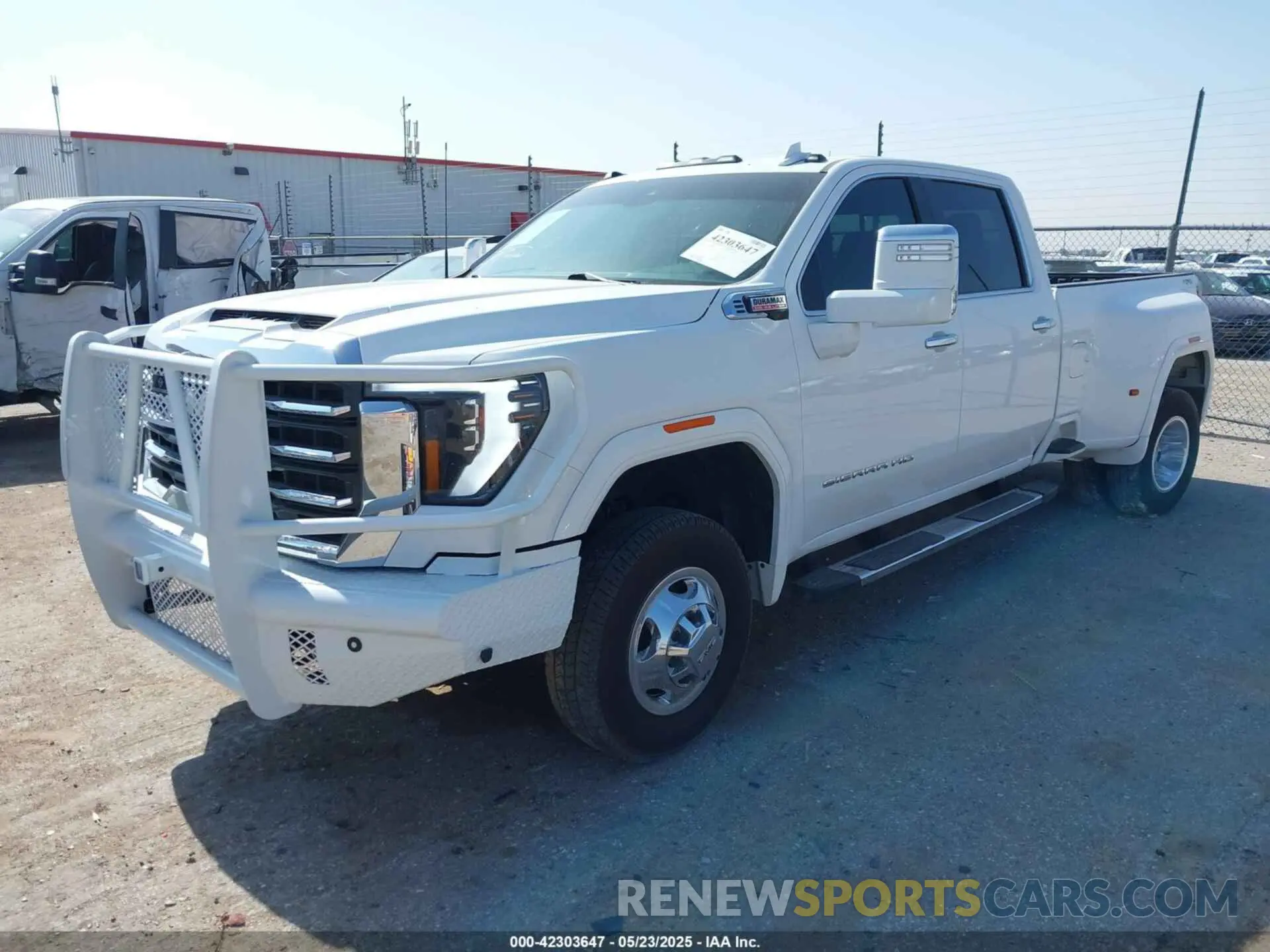2 Photograph of a damaged car 1GT49UEY4RF377826 GMC SIERRA 3500HD 2024