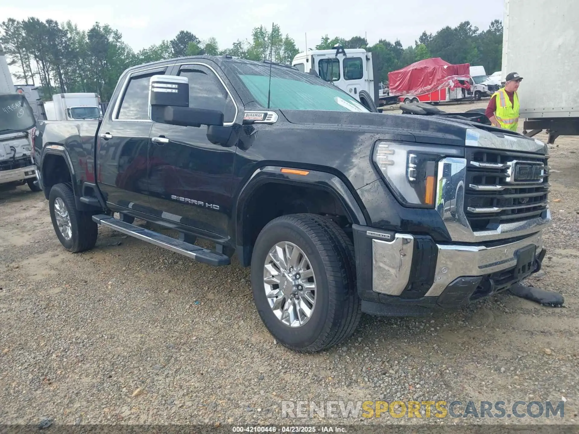 1 Photograph of a damaged car 1GT49UEY9RF368748 GMC SIERRA 3500HD 2024