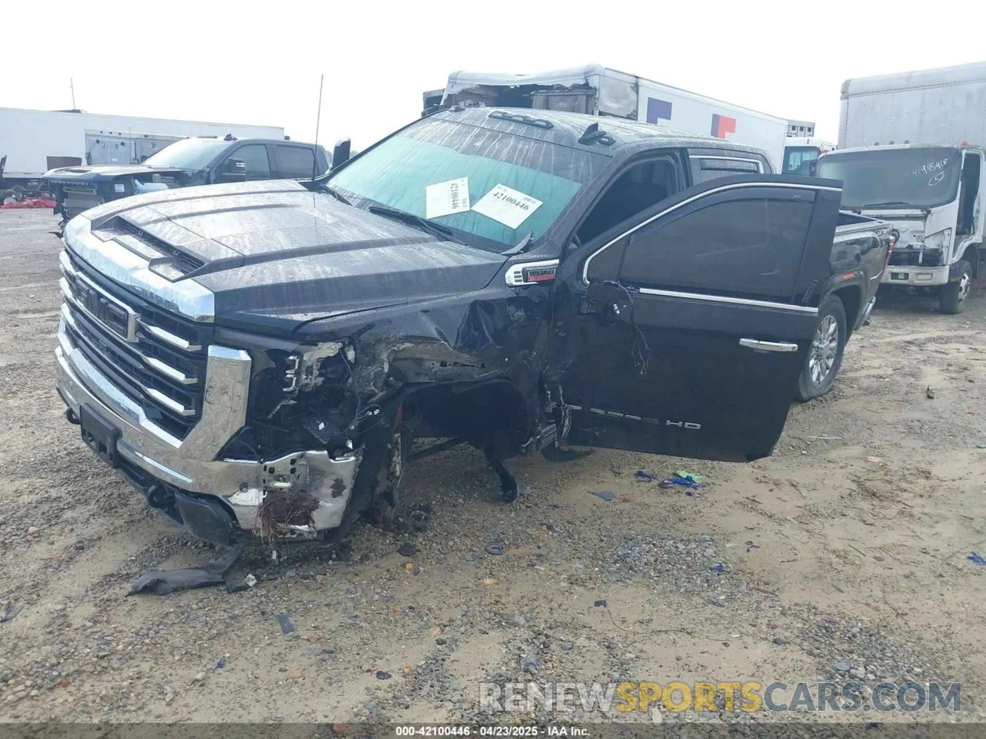 2 Photograph of a damaged car 1GT49UEY9RF368748 GMC SIERRA 3500HD 2024