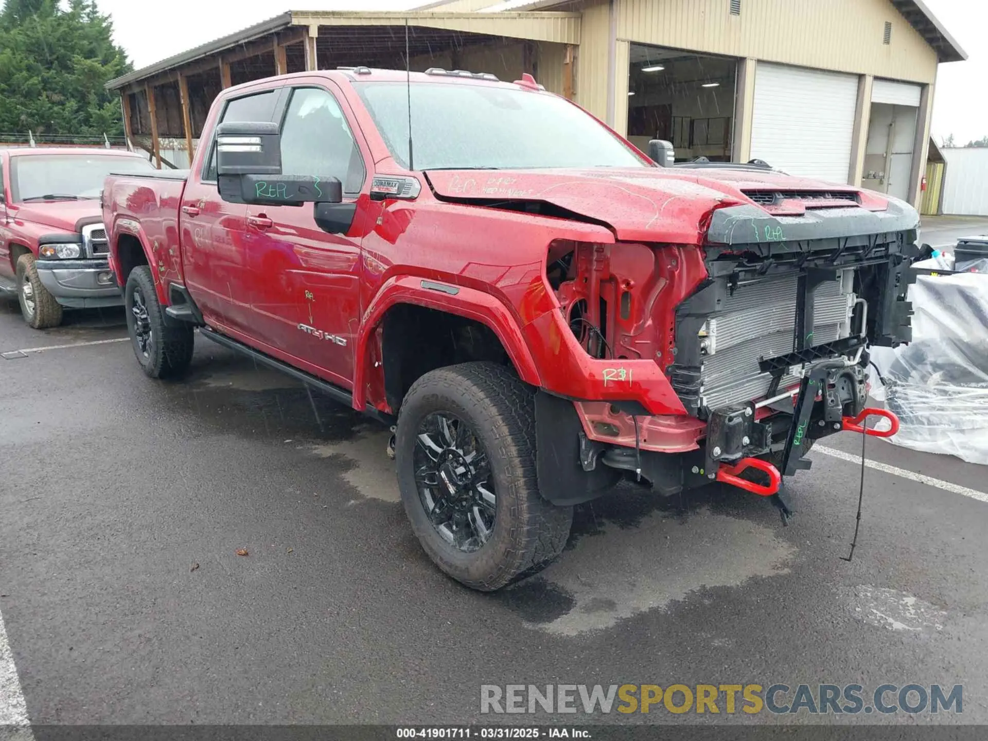 1 Photograph of a damaged car 1GT4UVEYXSF183246 GMC SIERRA 3500HD 2025