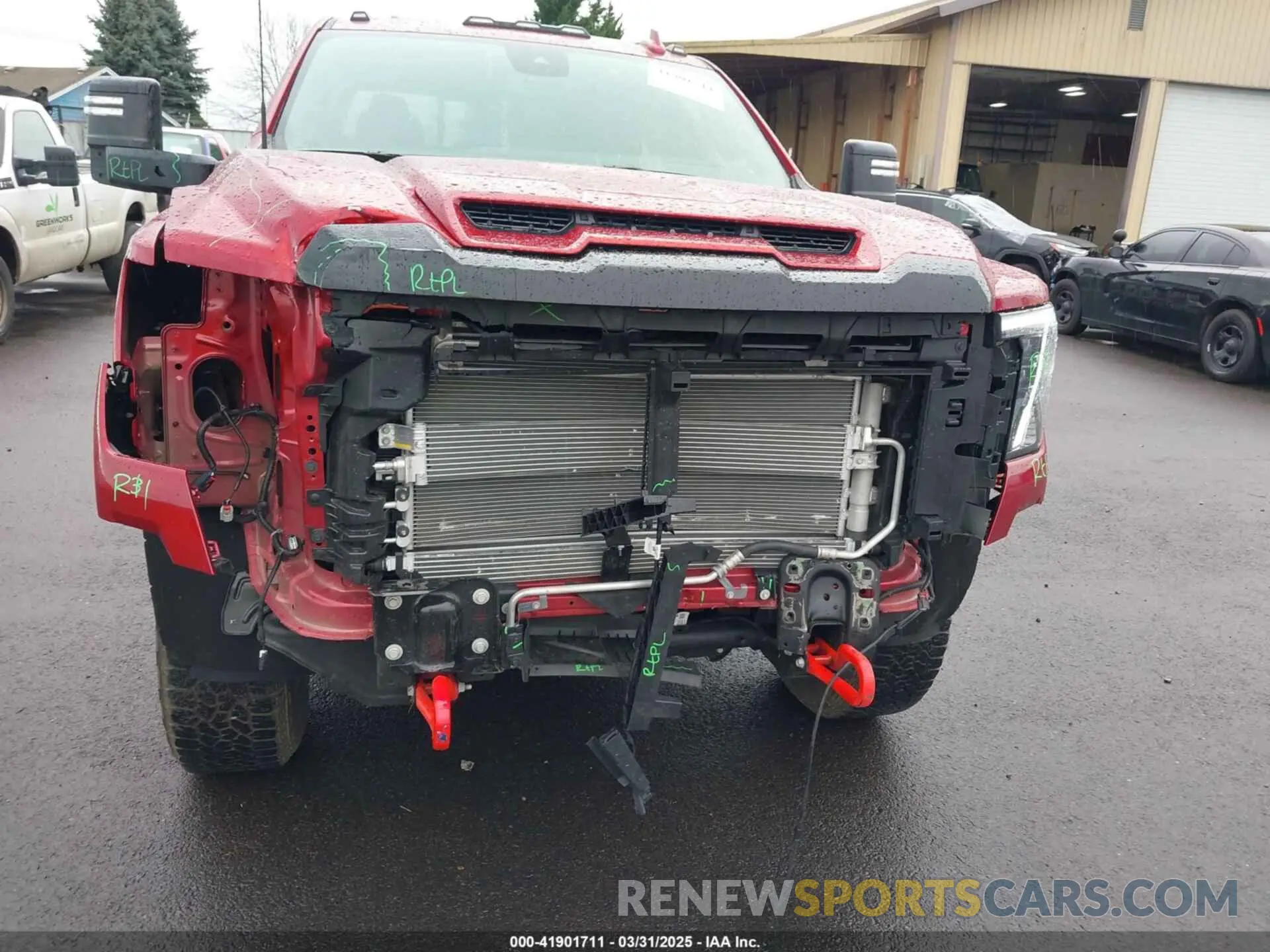 11 Photograph of a damaged car 1GT4UVEYXSF183246 GMC SIERRA 3500HD 2025