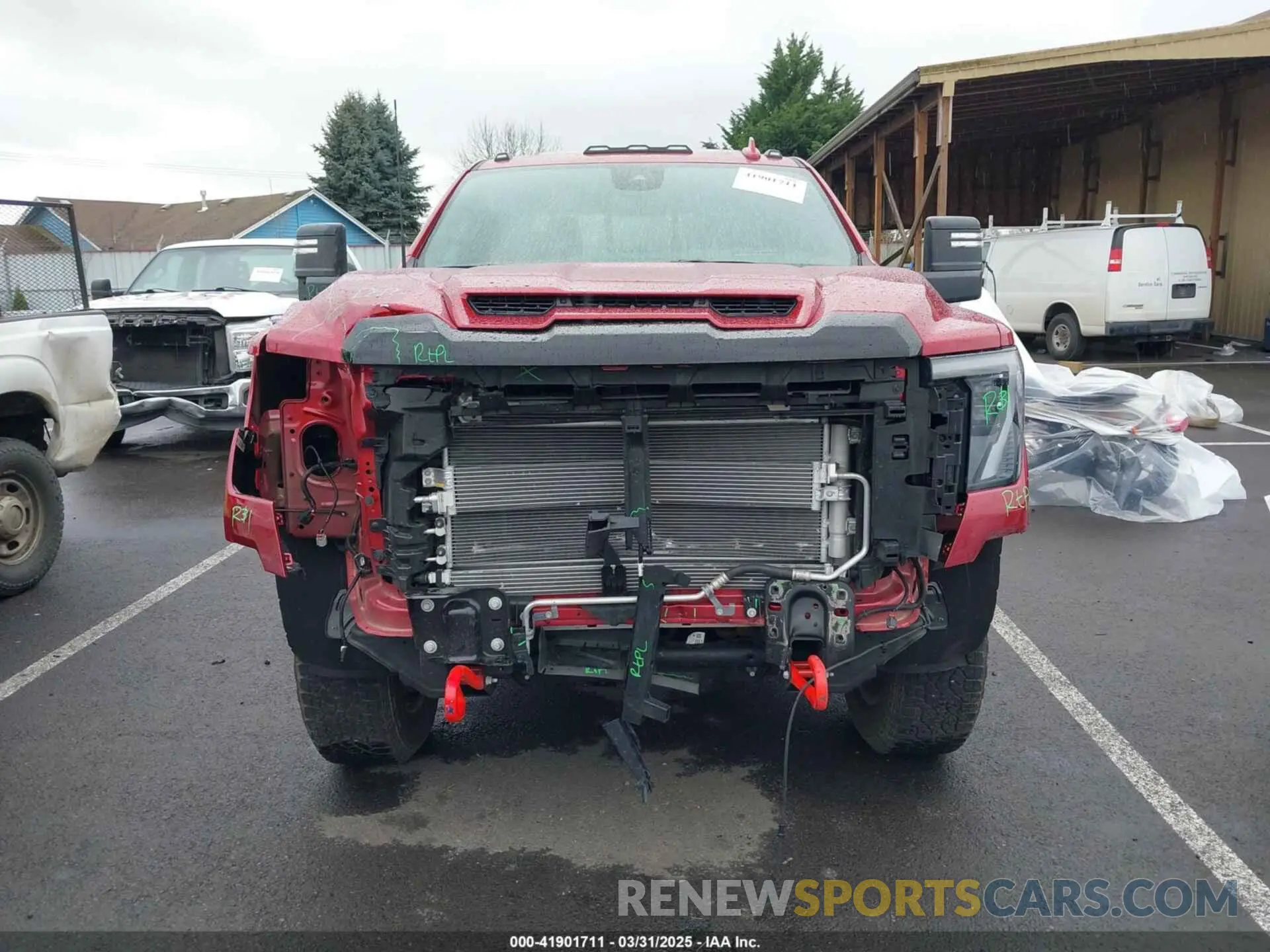 12 Photograph of a damaged car 1GT4UVEYXSF183246 GMC SIERRA 3500HD 2025