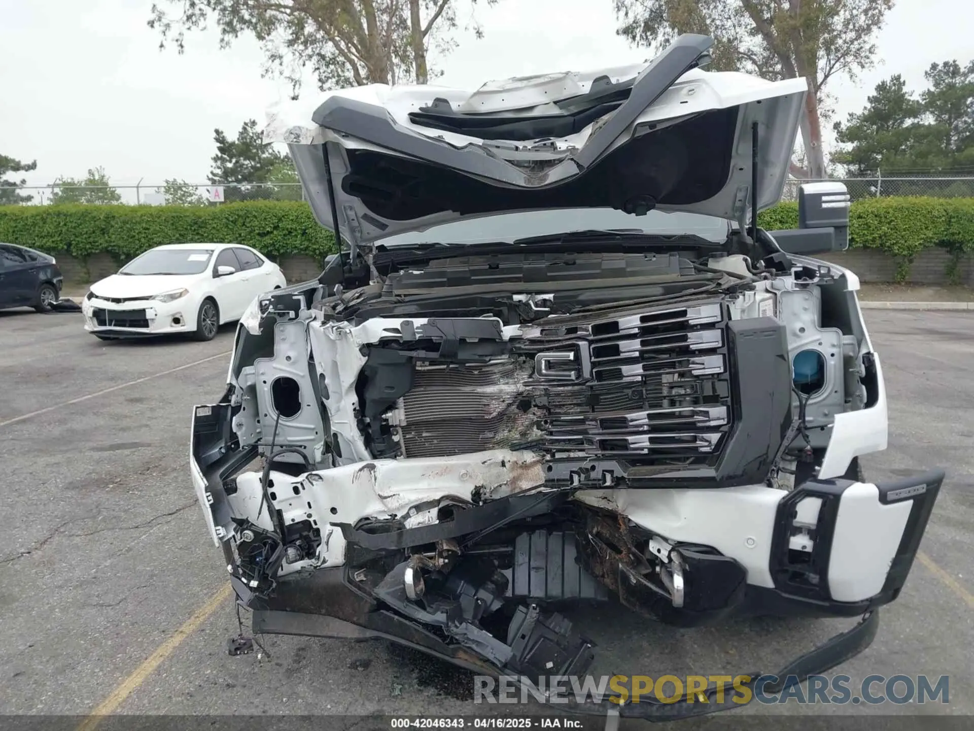11 Photograph of a damaged car 1GT4UYEY0SF129729 GMC SIERRA 3500HD 2025
