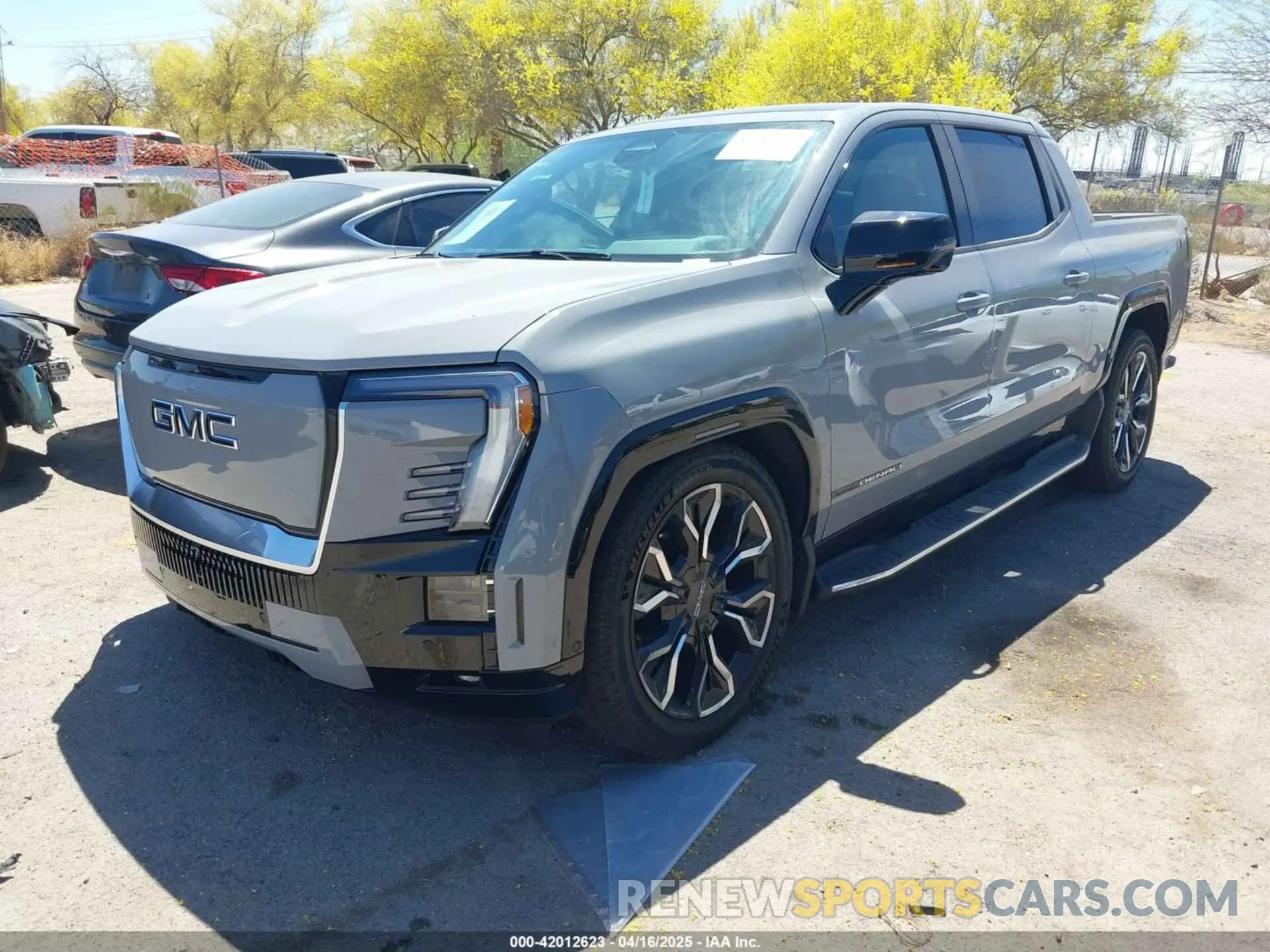 2 Photograph of a damaged car 1GT401EL6RU400726 GMC SIERRA EV 2024