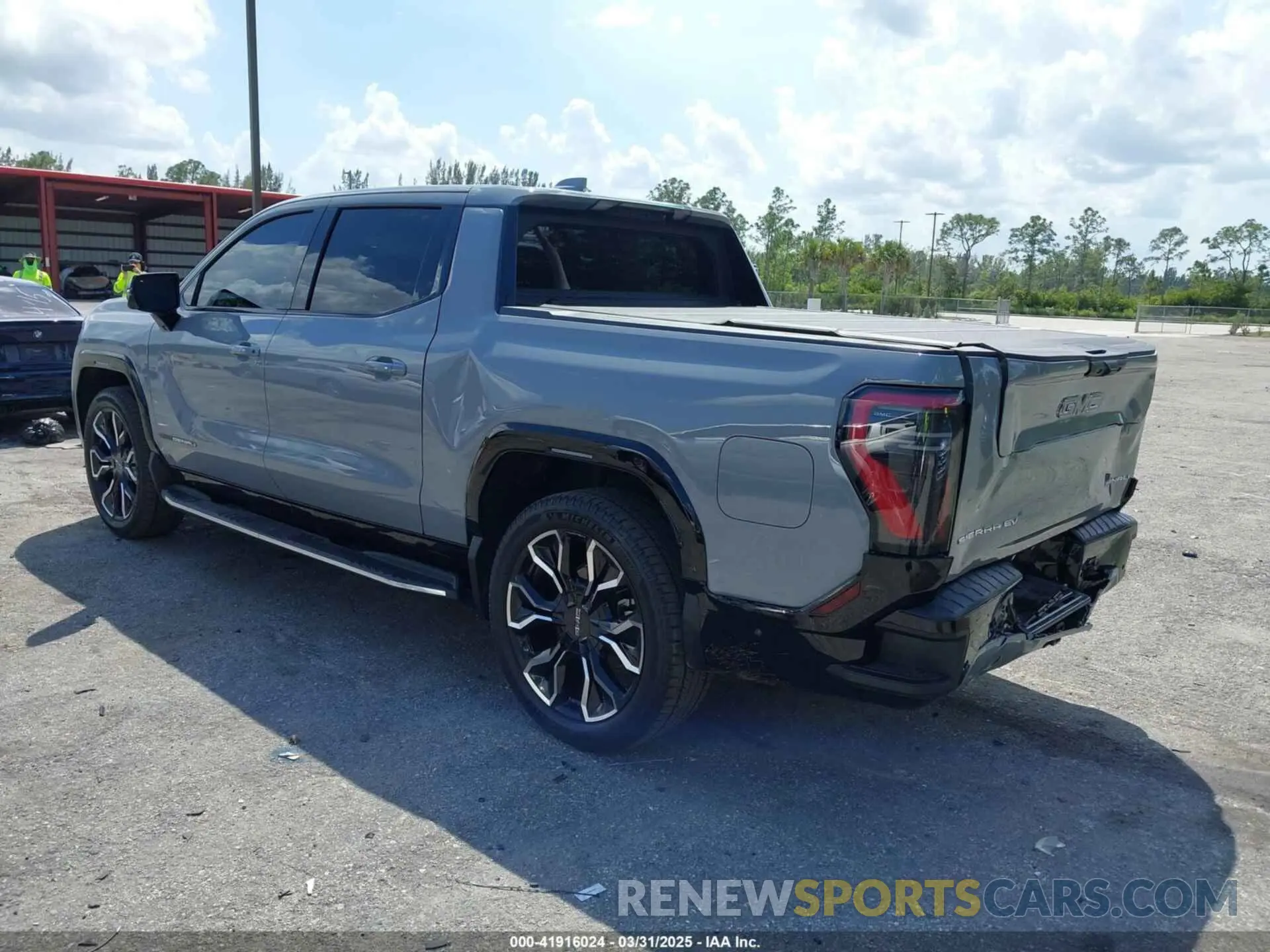3 Photograph of a damaged car 1GT401ELXRU402141 GMC SIERRA EV 2024