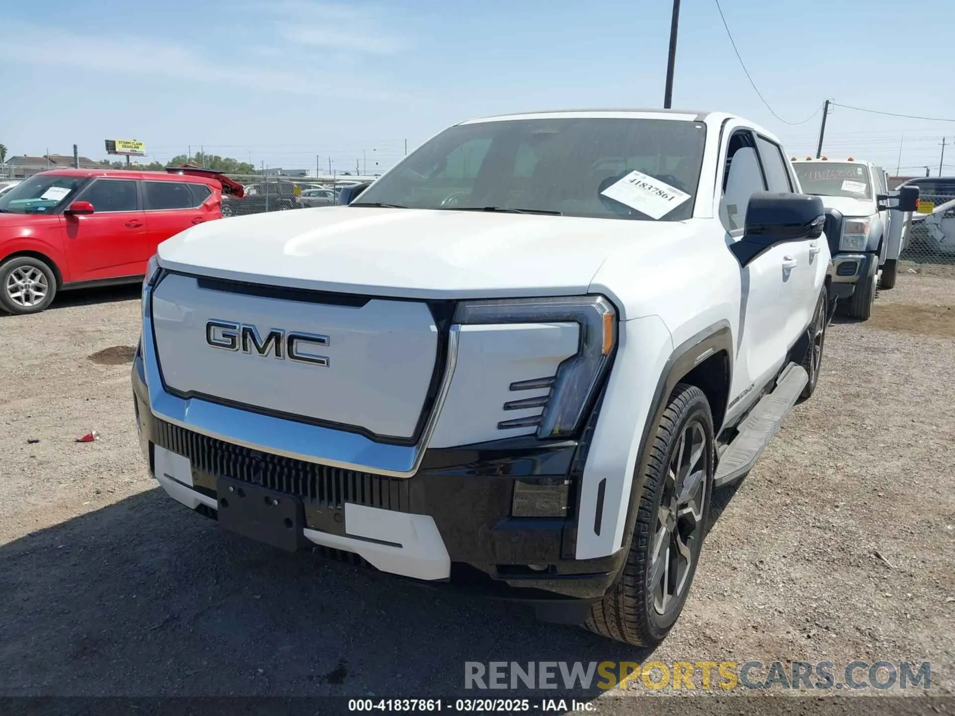 2 Photograph of a damaged car 1GT40LEL6SU403496 GMC SIERRA EV 2025