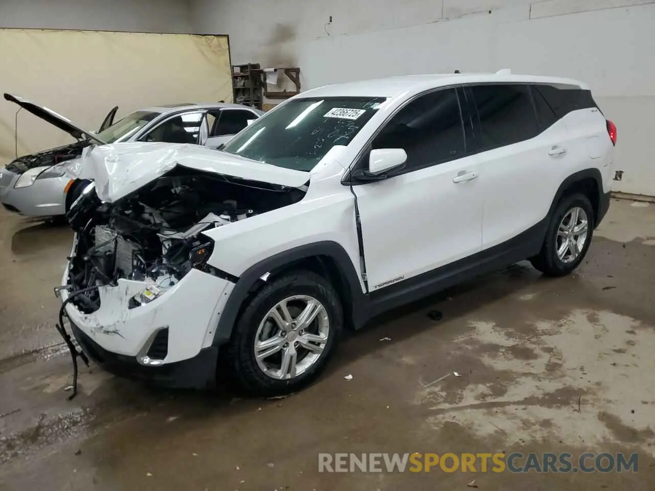 1 Photograph of a damaged car 3GKALMEV0KL102870 GMC TERRAIN 2019