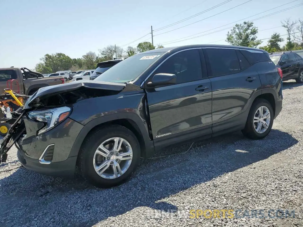1 Photograph of a damaged car 3GKALMEV0KL172692 GMC TERRAIN 2019