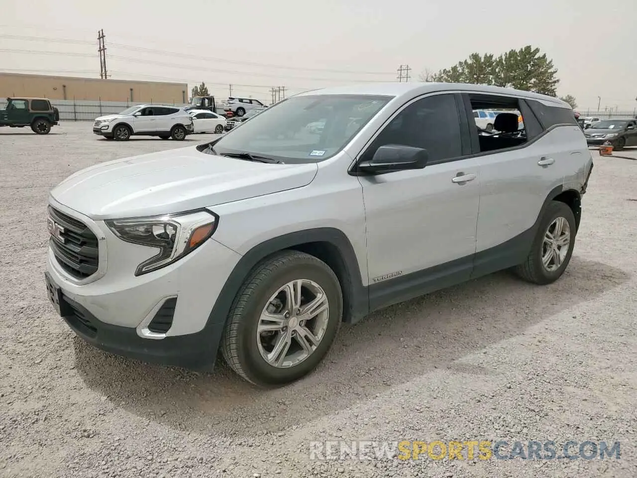 1 Photograph of a damaged car 3GKALMEV0KL212916 GMC TERRAIN 2019