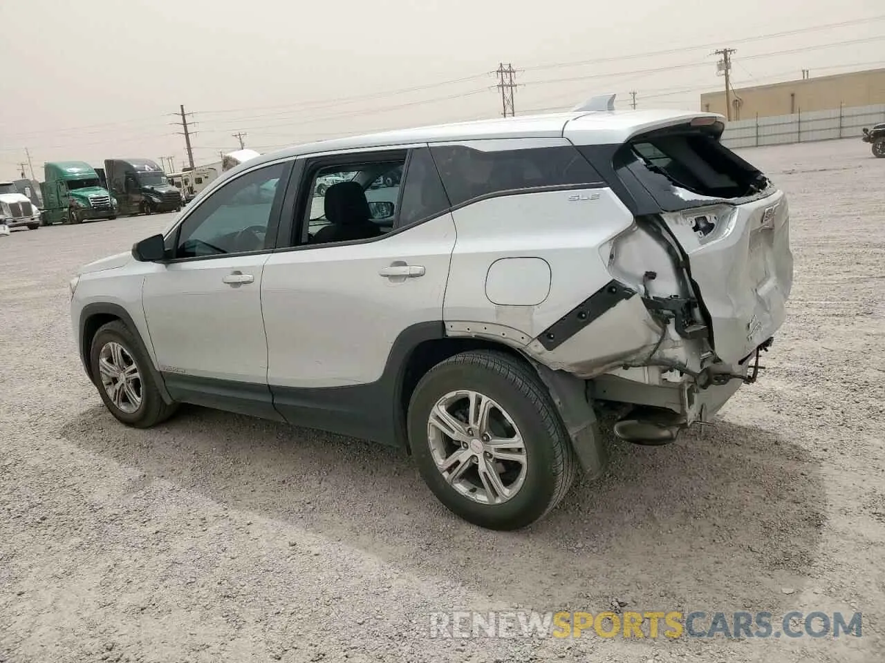 2 Photograph of a damaged car 3GKALMEV0KL212916 GMC TERRAIN 2019