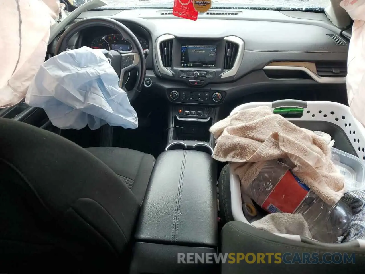 8 Photograph of a damaged car 3GKALMEV0KL254079 GMC TERRAIN 2019