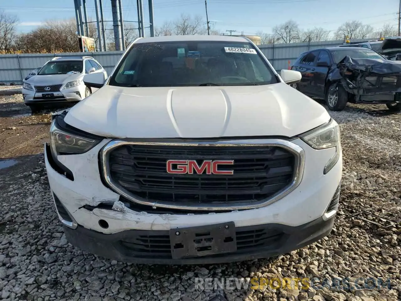 5 Photograph of a damaged car 3GKALMEV0KL261467 GMC TERRAIN 2019