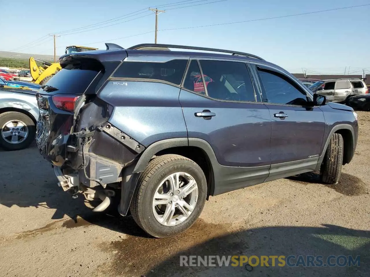 3 Photograph of a damaged car 3GKALMEV1KL151219 GMC TERRAIN 2019